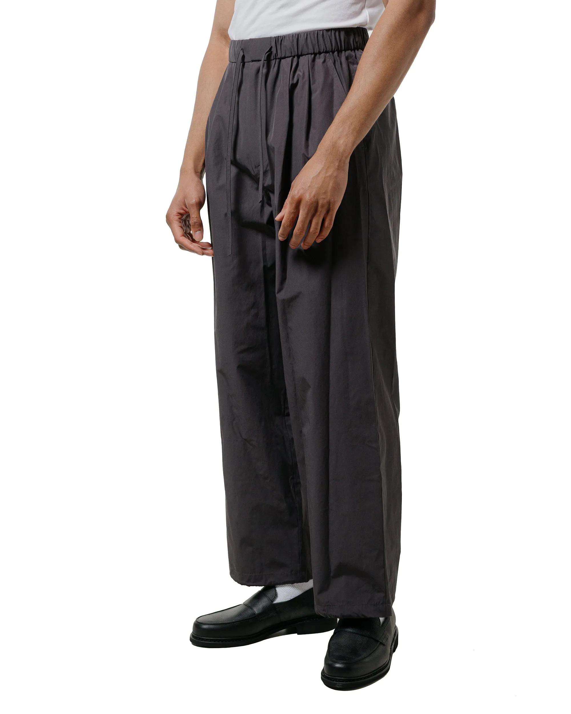 Amomento Drawstring Pants Charcoal Cinch Waist Snowboard Wear