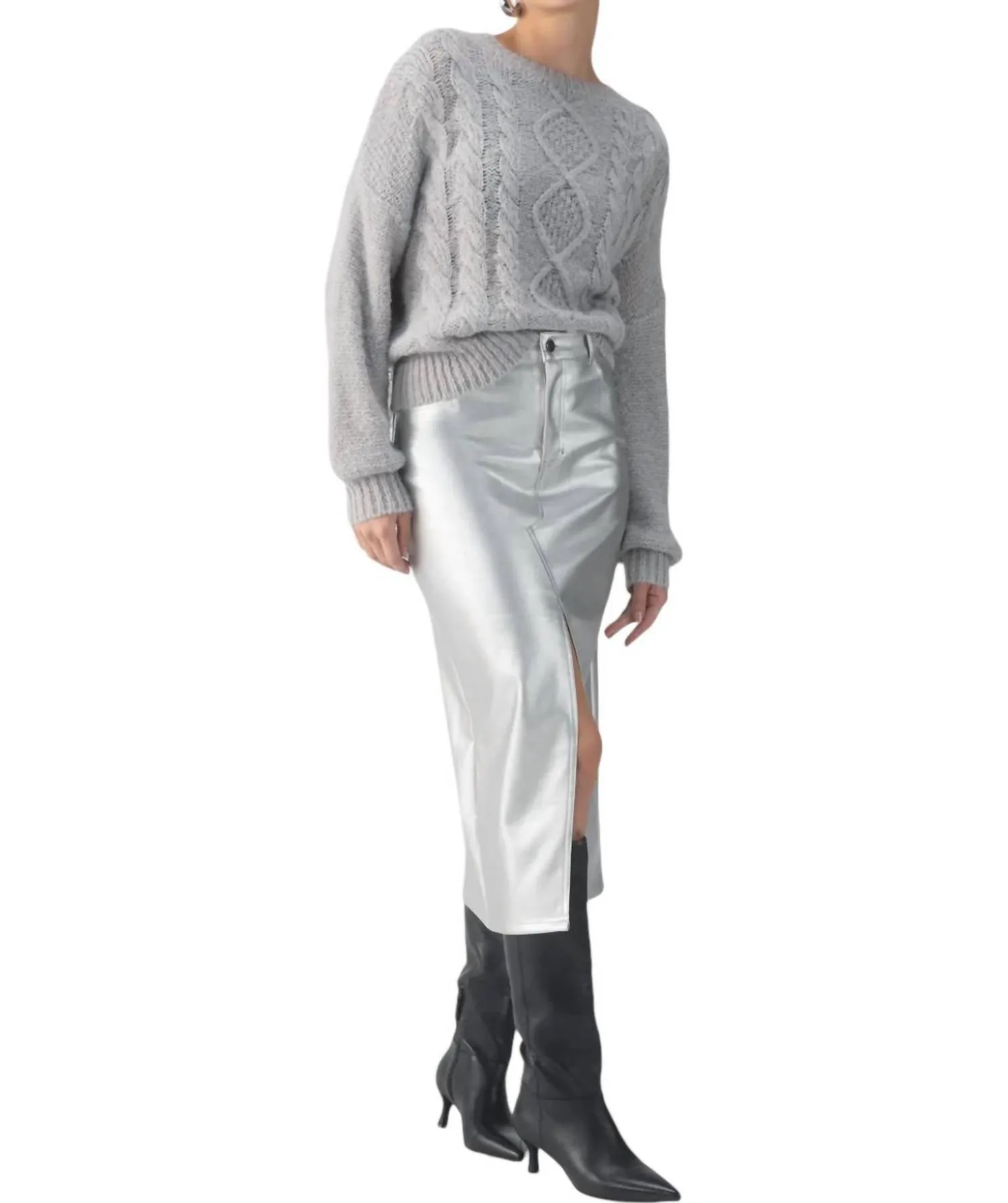 Jupe Analisse en argent