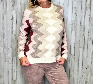 Pull Anastasia Zig Zag en poudre