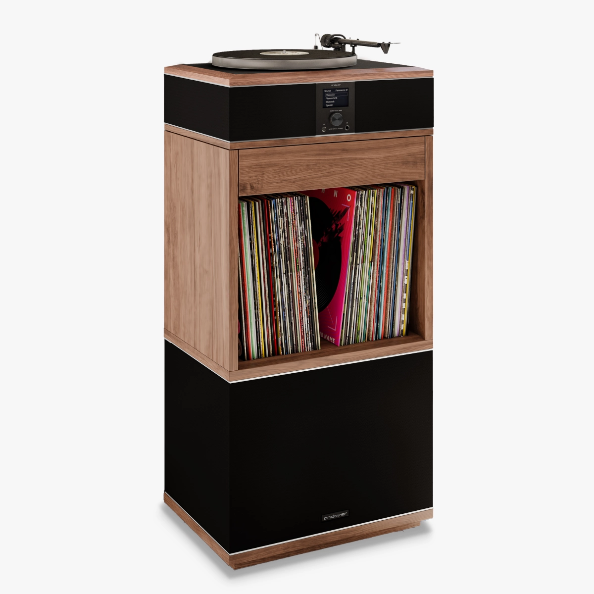 Andover Audio: Andover-One Premier Music System (Turntable, Storage, Subwoofer) hi-fi DAC amp combo,hi-fi speaker impedance matcher,hi-fi RCA switch