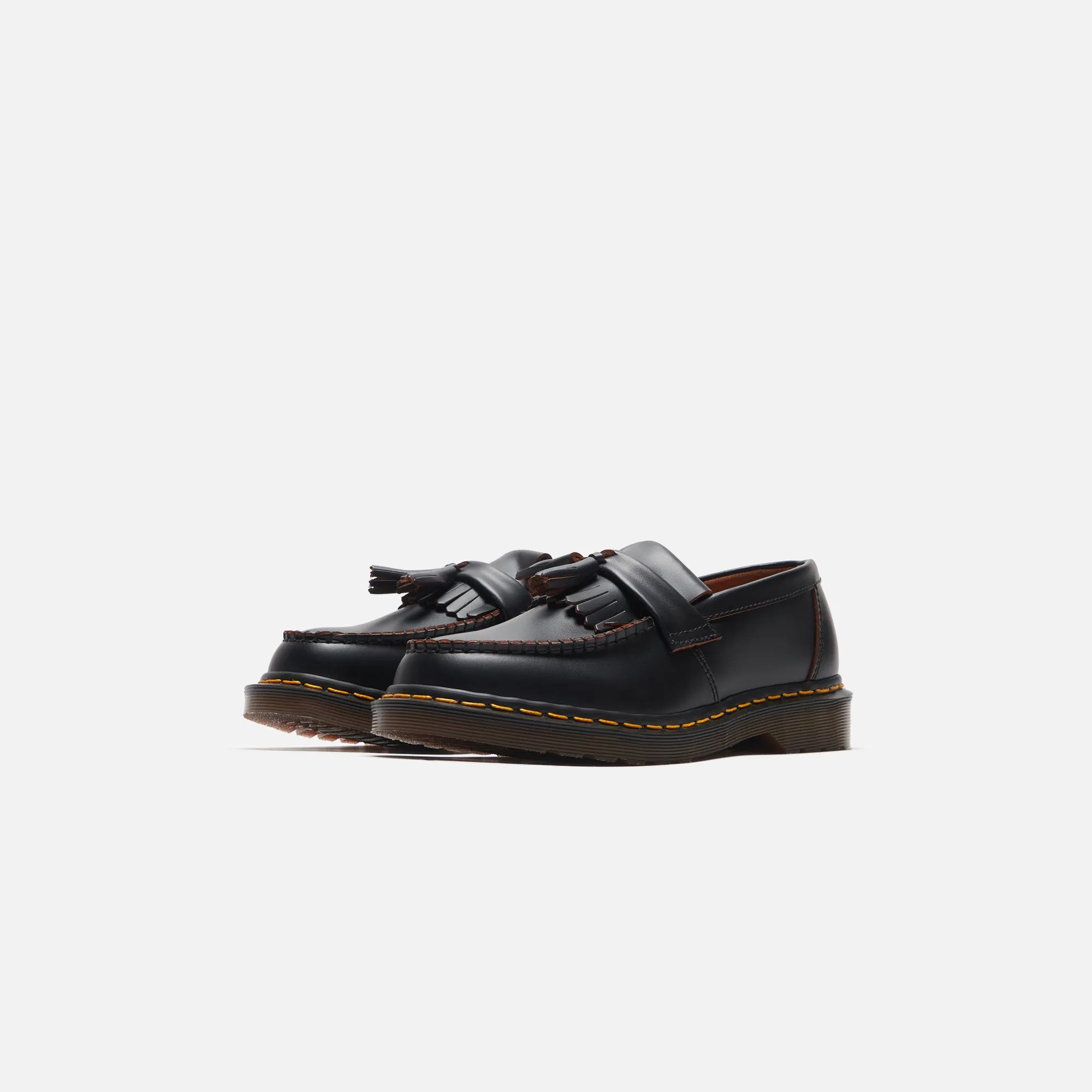 Gorgeous Style Dr. Martens Vintage Adrian Tassel Loafers - Black