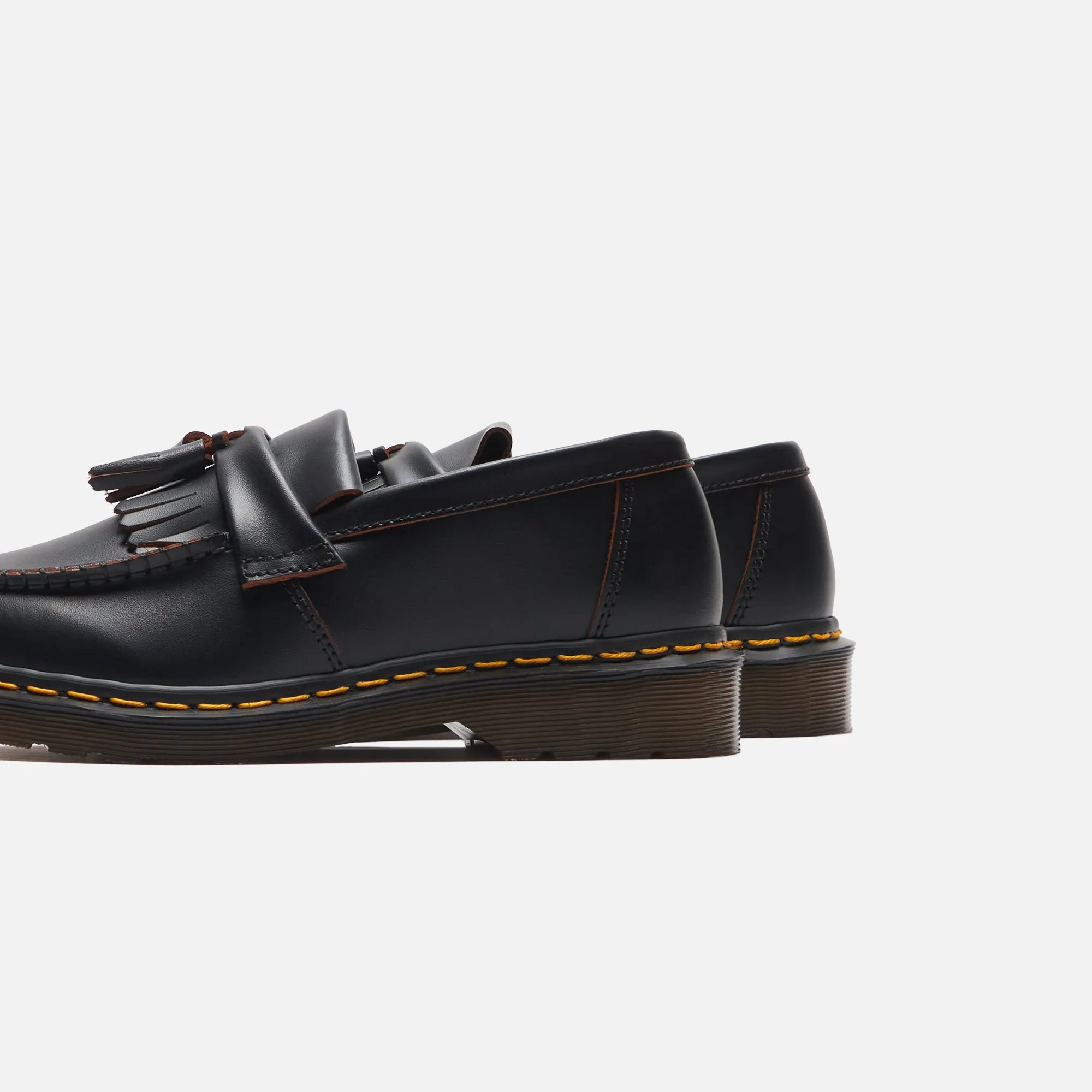 Comfort Knits Dr. Martens Vintage Adrian Tassel Loafers - Black