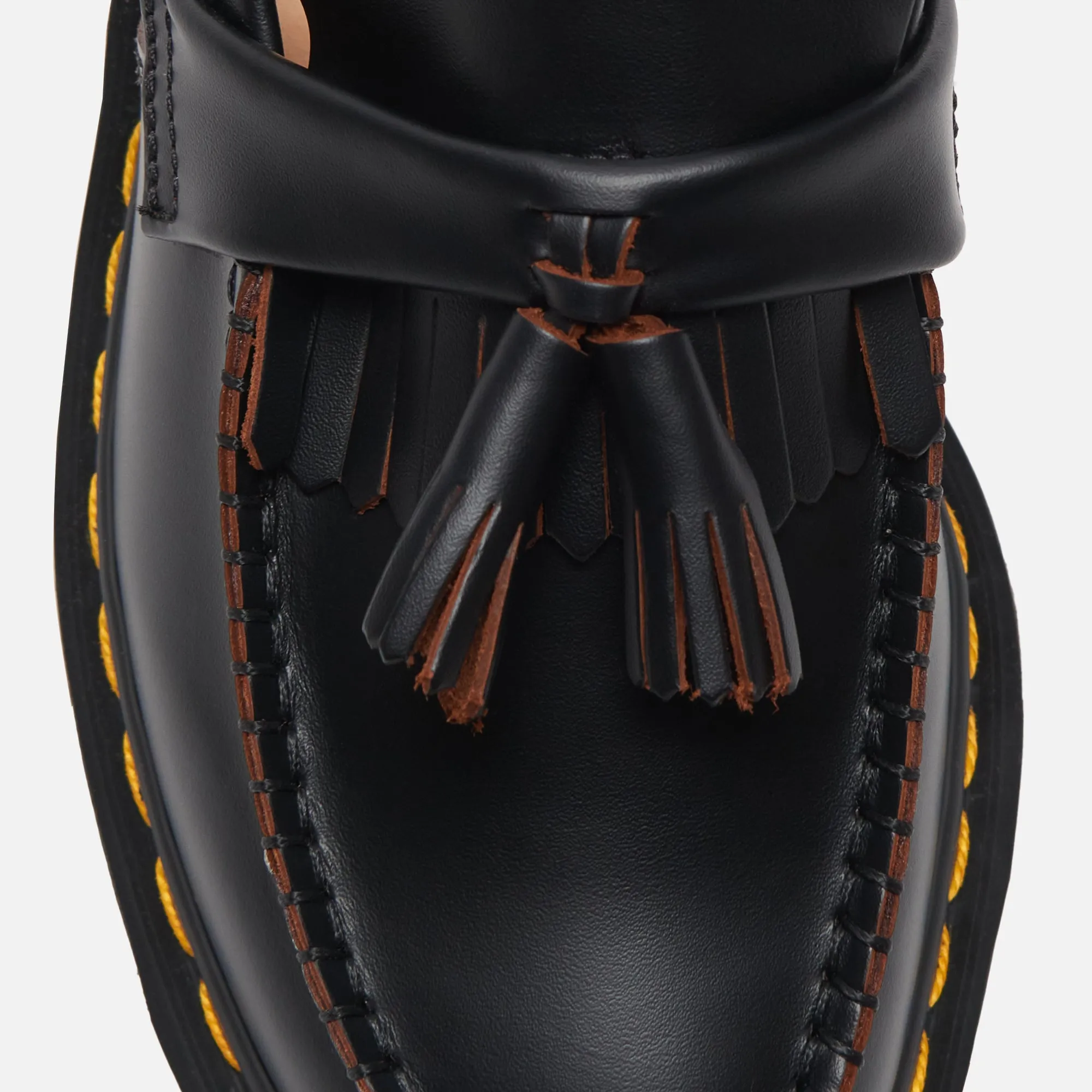 Dr. Martens Vintage Adrian Tassel Loafers - Black Gym Shoes Sandal Linings