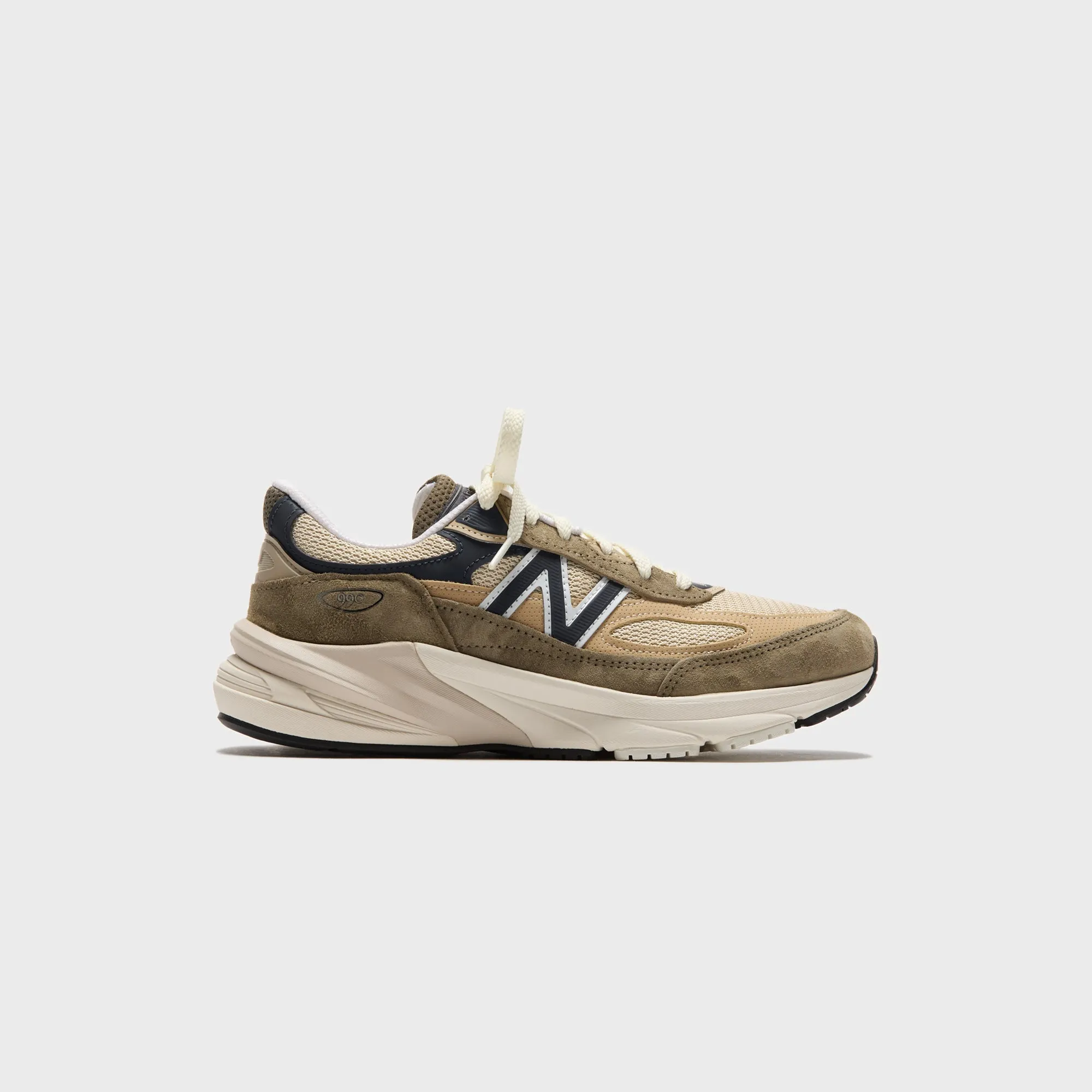 New Balance Made In Usa 990V6 - Dark Camo / Incense / Natural Indigo Arch Support System Design Wind Resistant
