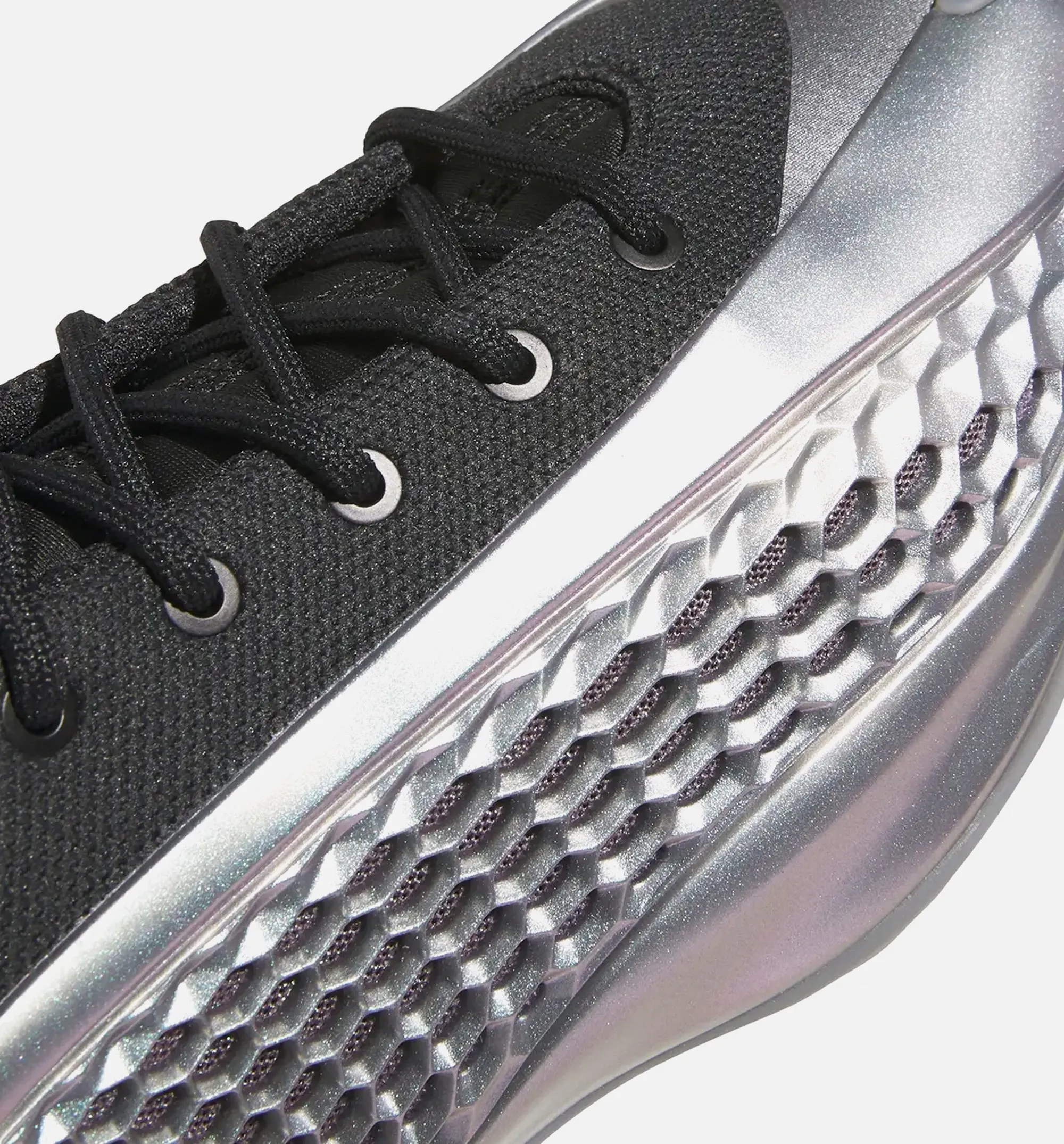 Comfort Color Scheme Design Stretchable Mesh Material Anthony Edwards 1 Low Iron Sharpens Mens Basketball Shoe - Iron Metallic/Core Black/Solar Orange)