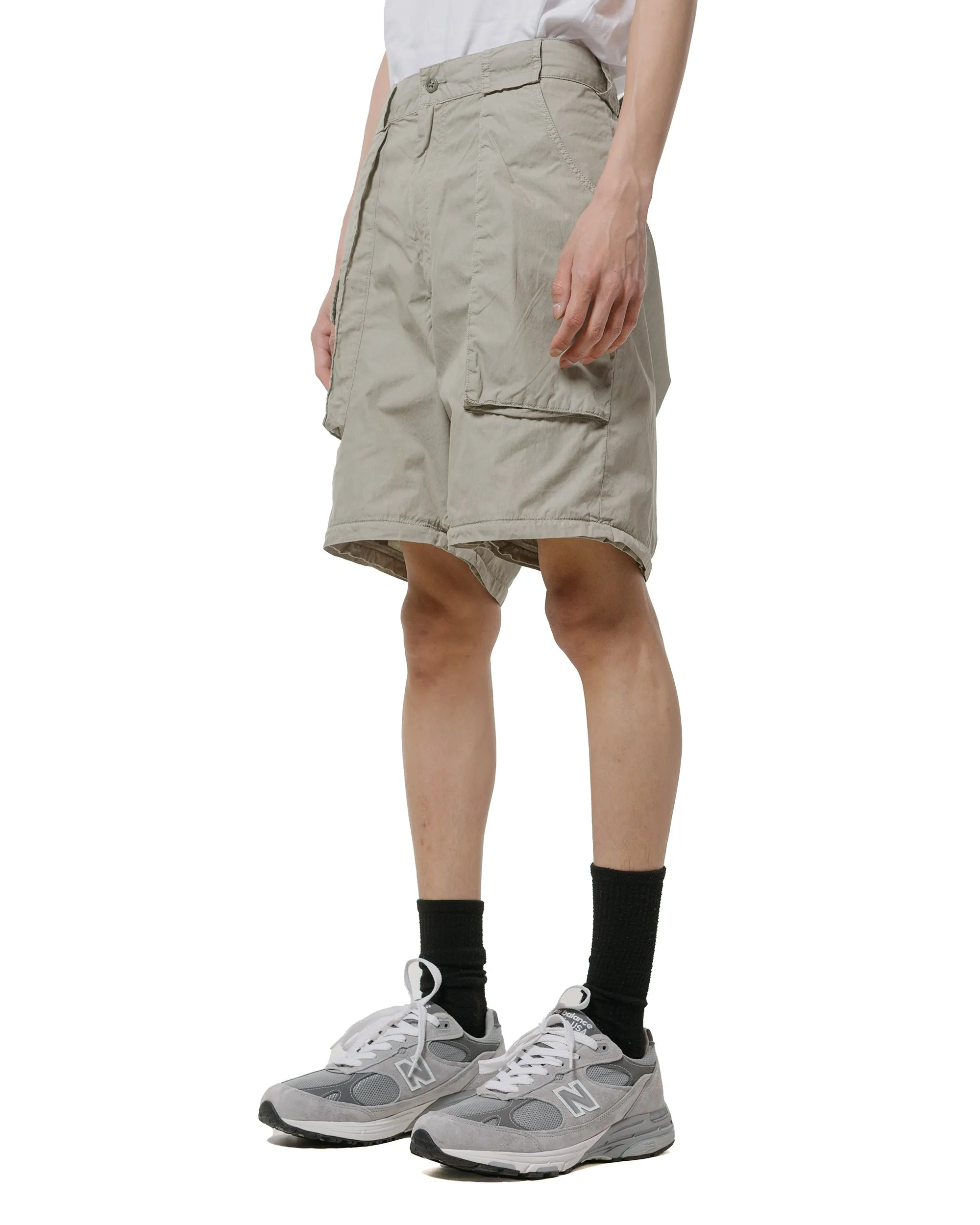 Beams Plus Bush Pants Ii Co/Ny Garment Dye Sage Massage Tie - Dye Trim