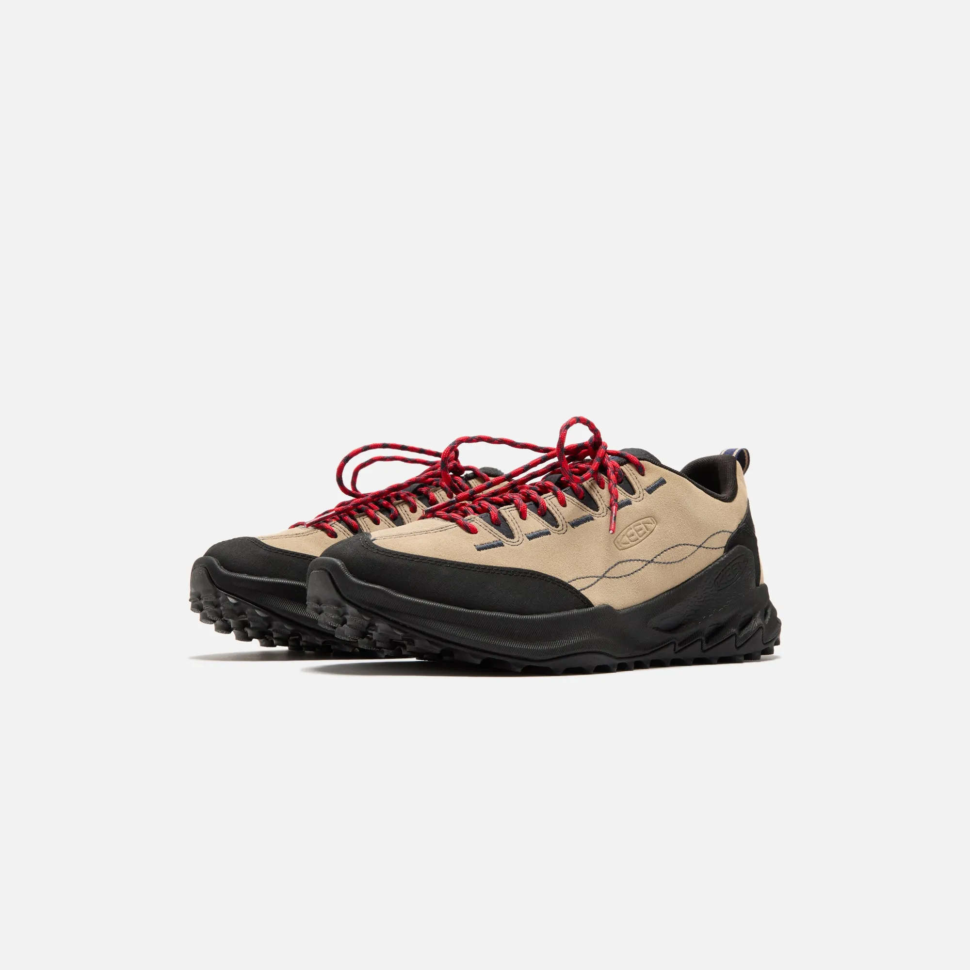Keen Jasper Zionic - Safari / Sky Captain Stretchable Tongue Comfortable Twisting