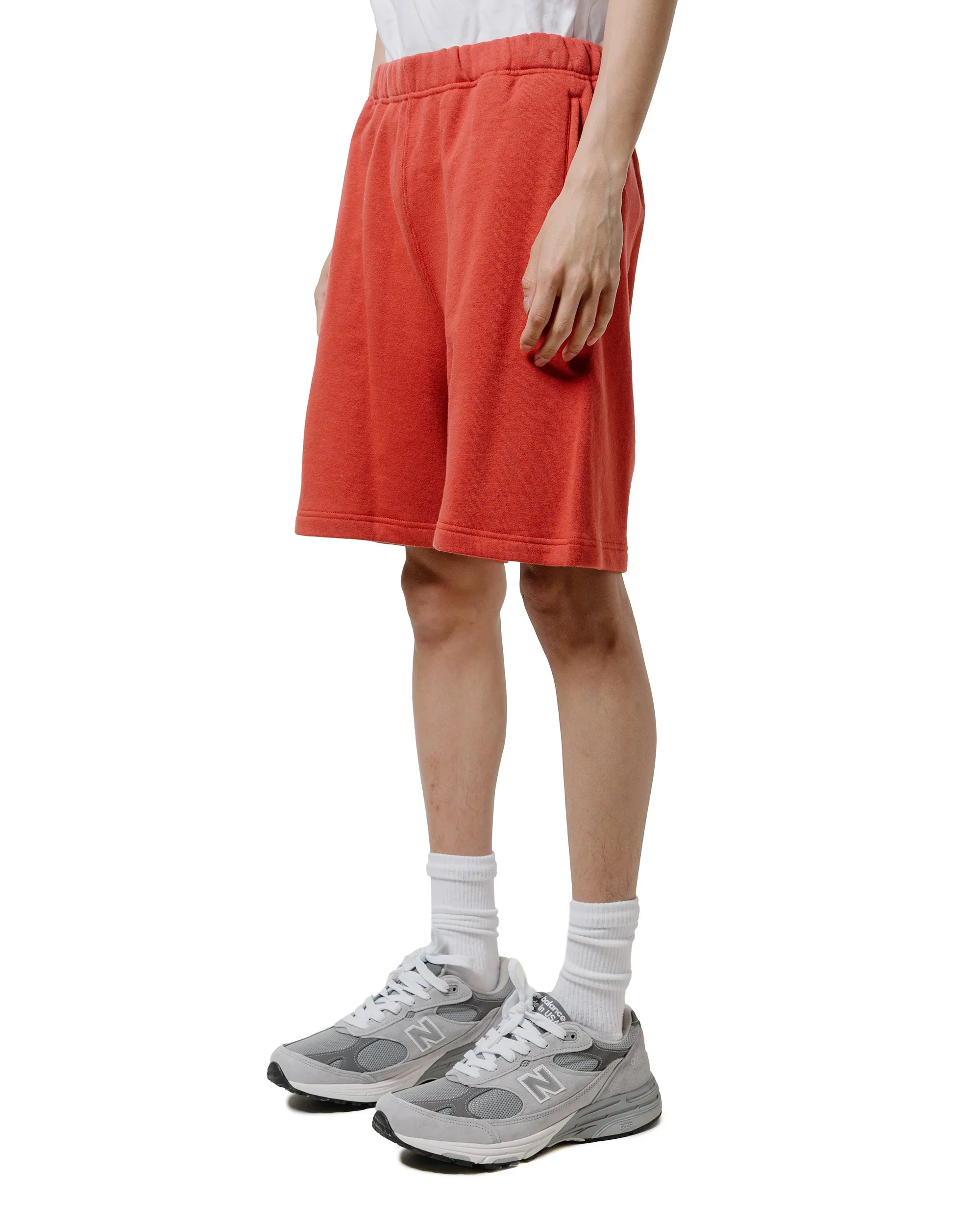 The Real Mccoy'S Mc24121 9Oz. Loopwheel Sweat Shorts Cherry Comfortable Elegant Wear