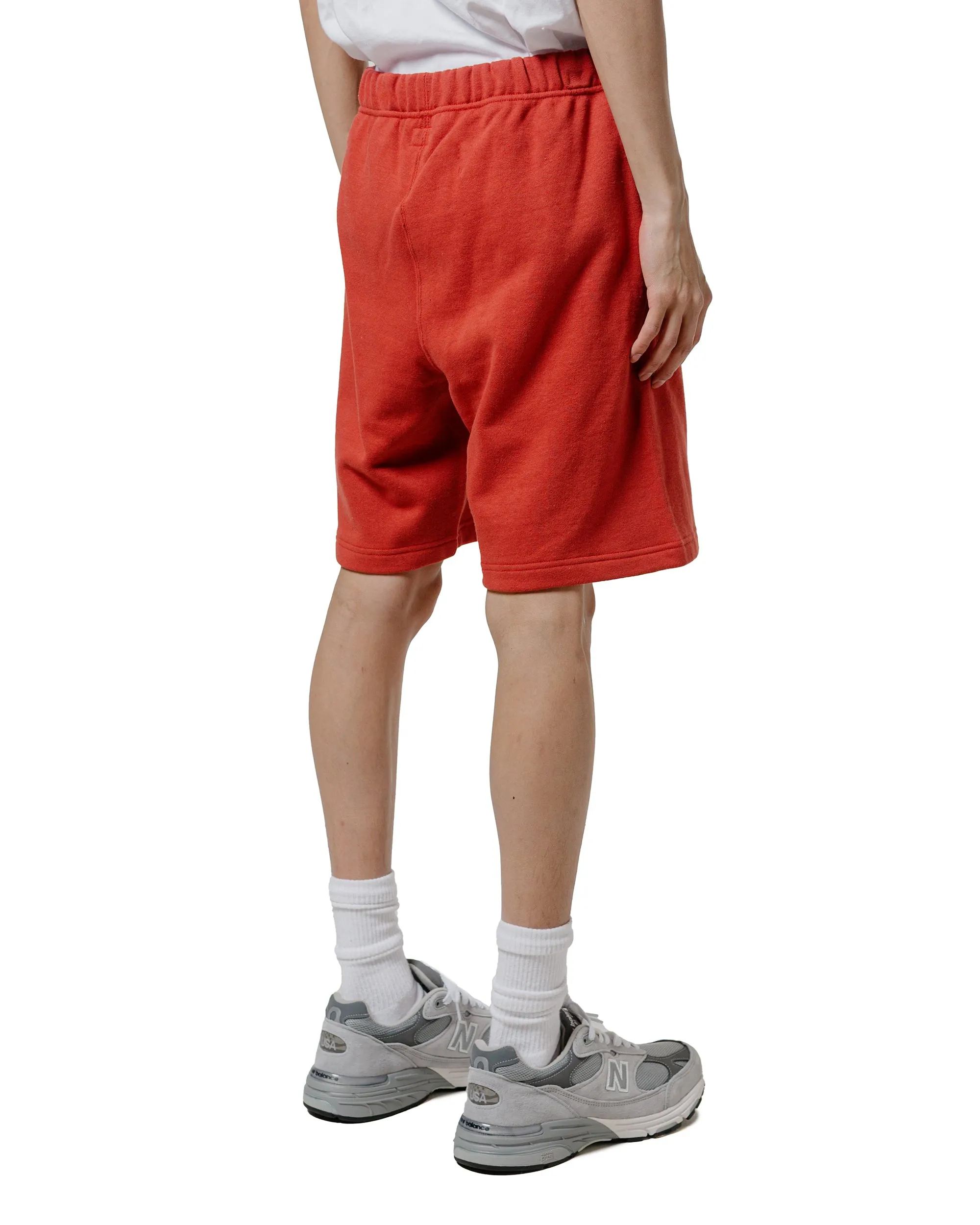 The Real Mccoy'S Mc24121 9Oz. Loopwheel Sweat Shorts Cherry Silicon Telluride