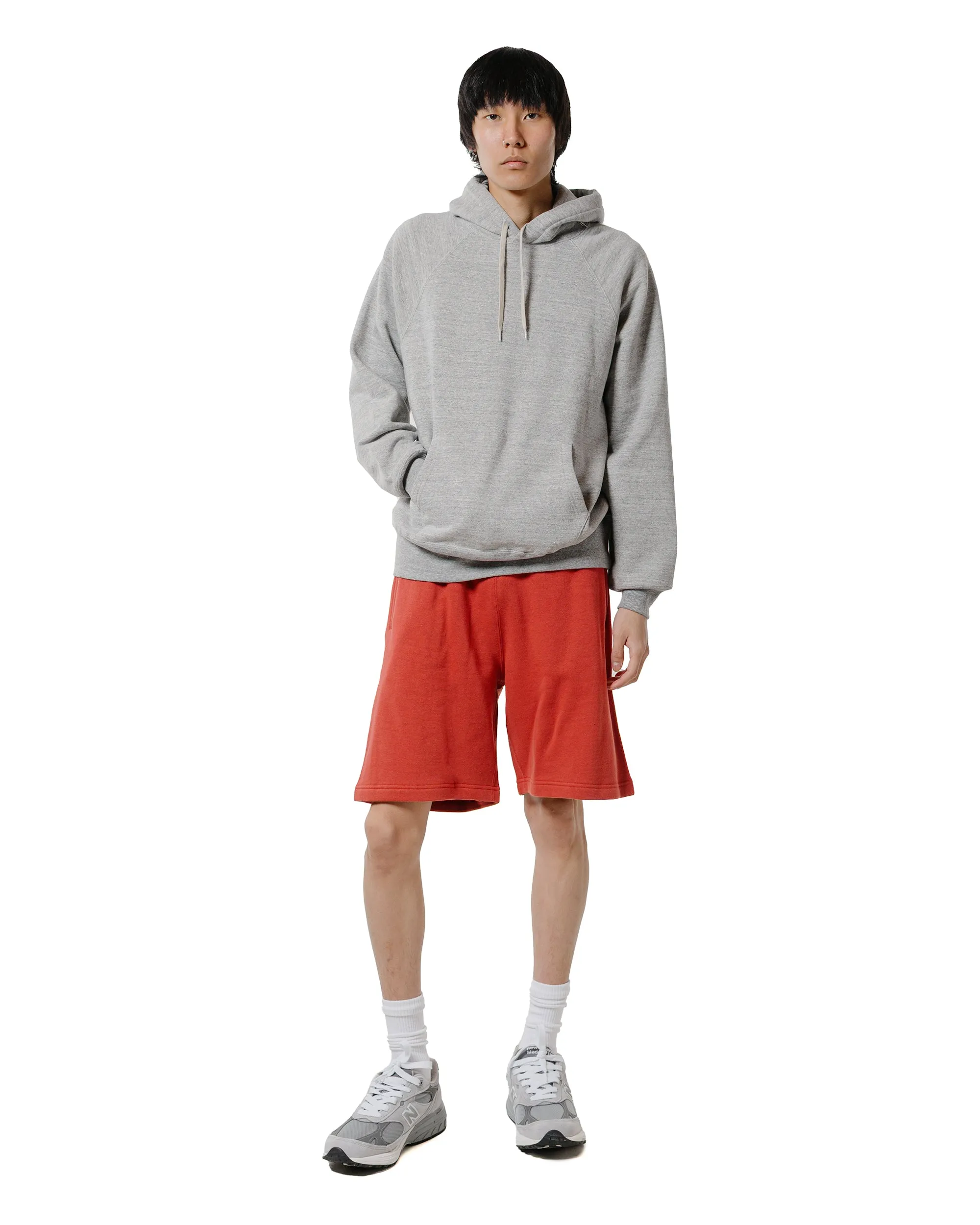 Comfortable Shock - Absorbing Socks Pairing The Real Mccoy'S Mc24121 9Oz. Loopwheel Sweat Shorts Cherry