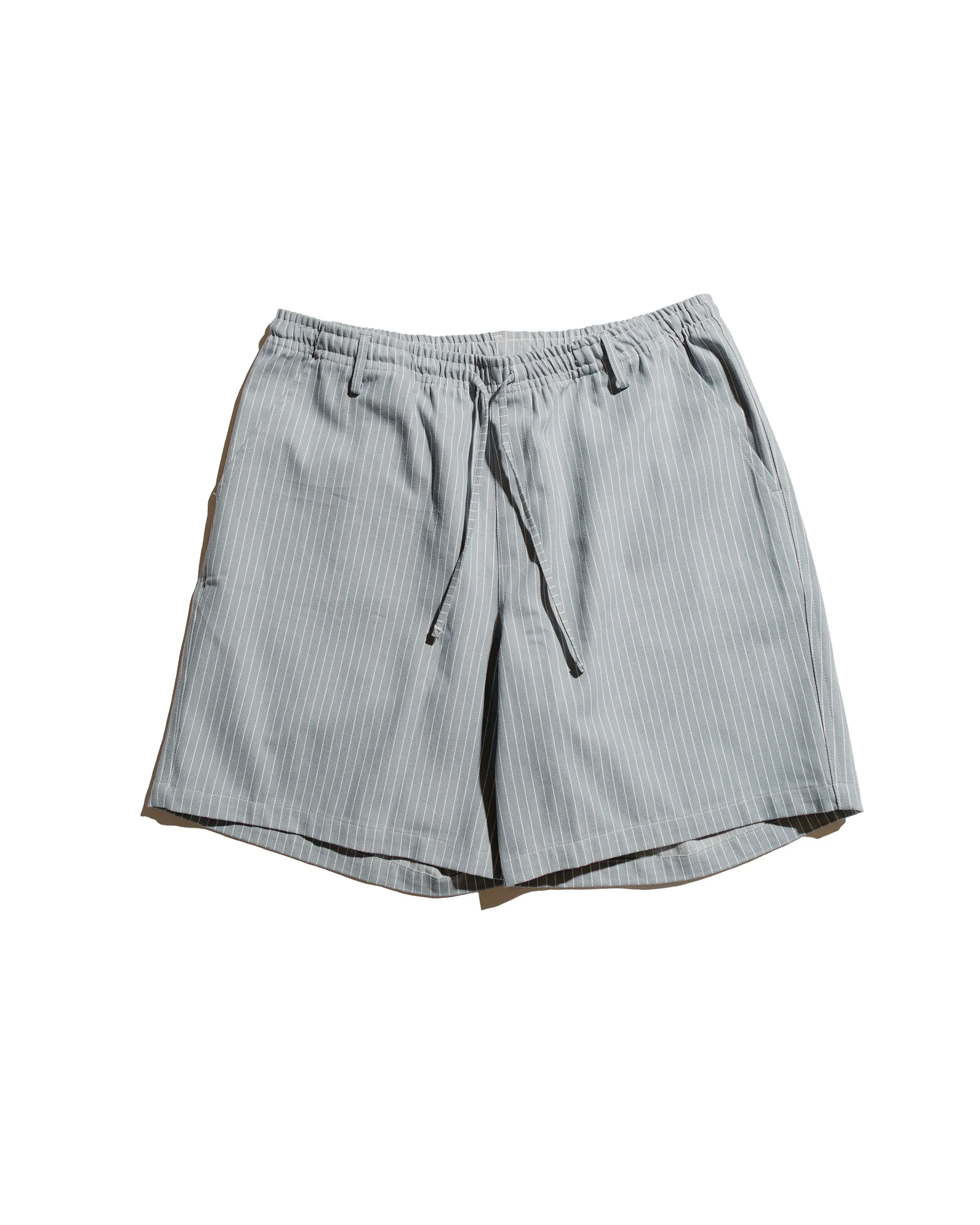 Brand Screen Printing Signature Feature Bather Mist Denim Leisure Short