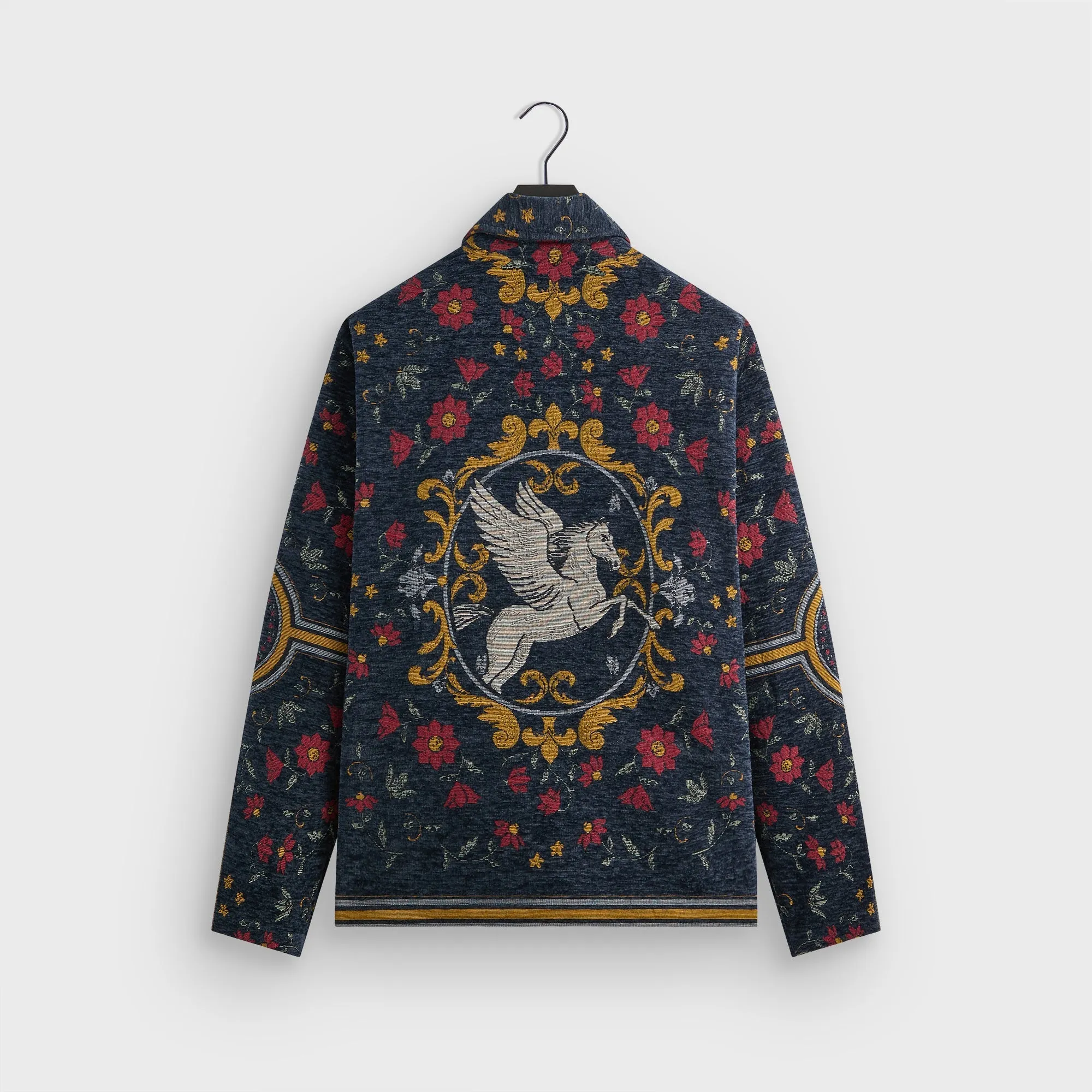Styrofoam Kith Scarf Tapestry Coaches Jacket - Nocturnal
