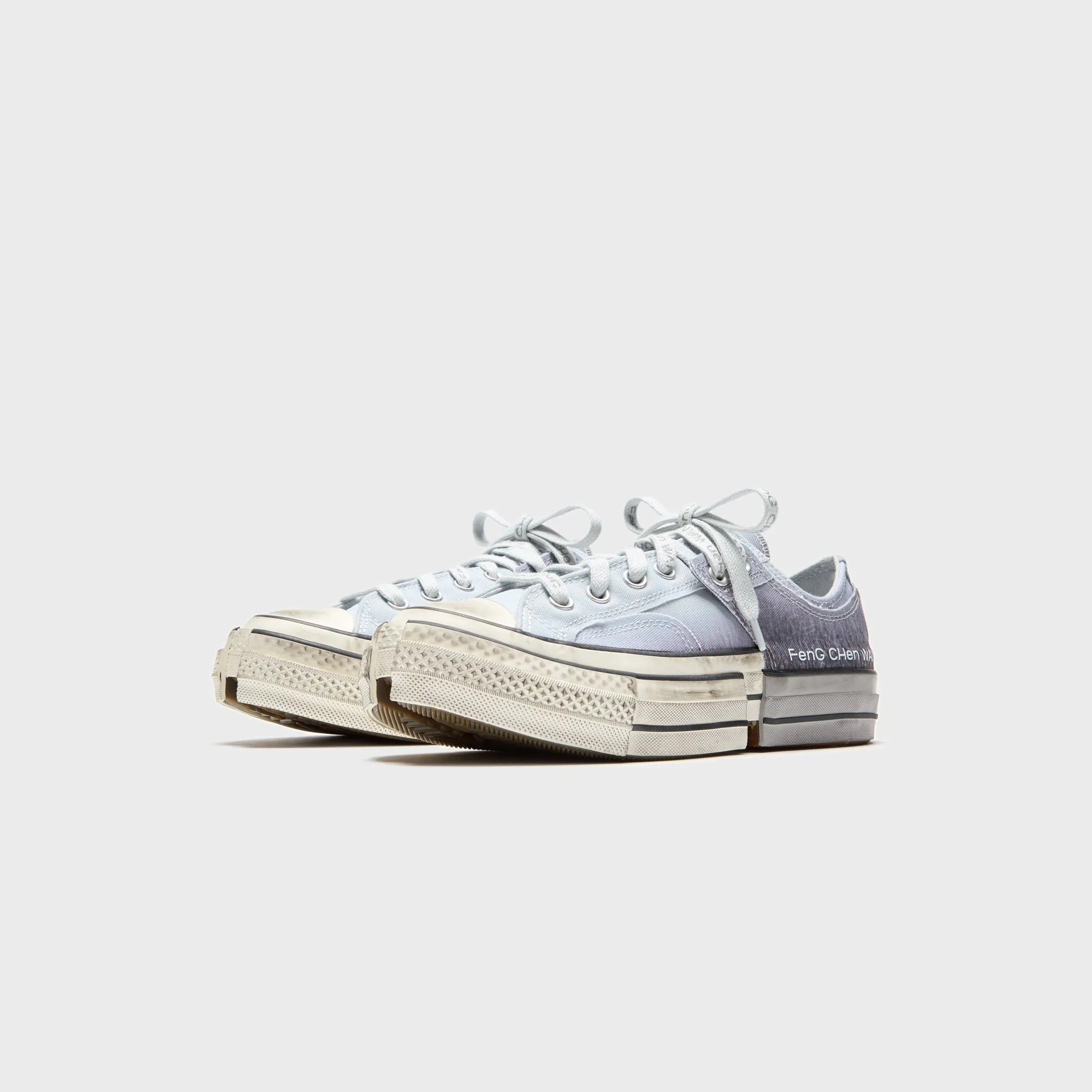 Comfort Padding Around Ankle Edge High Cut Design Converse X Feng Chen Wang Chuck 70 2-In-1 - Ox Blue / Egret / Black