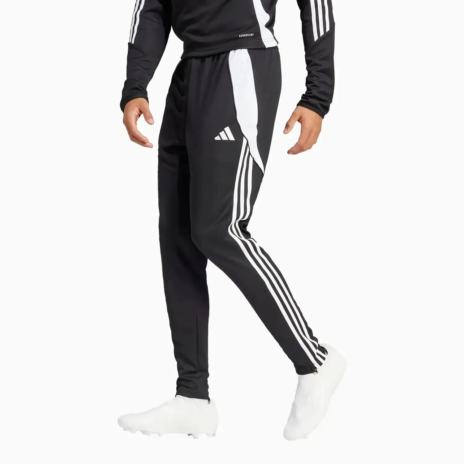 Men'S Soccer Tiro 24 Training Pant Anti Friction Socks Design Lightweight Shoulder