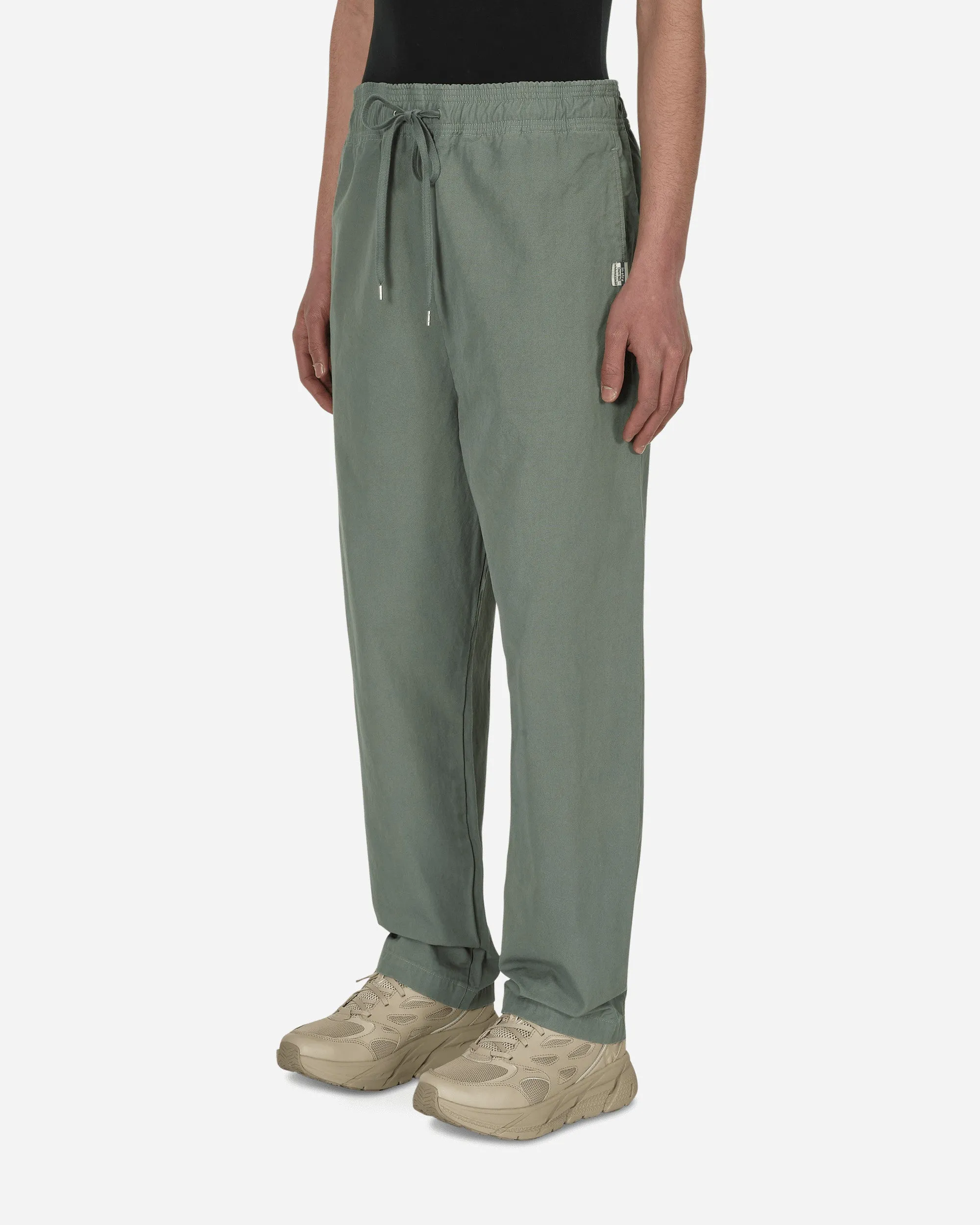 No Side Seam Long Pants Green Free Sleep