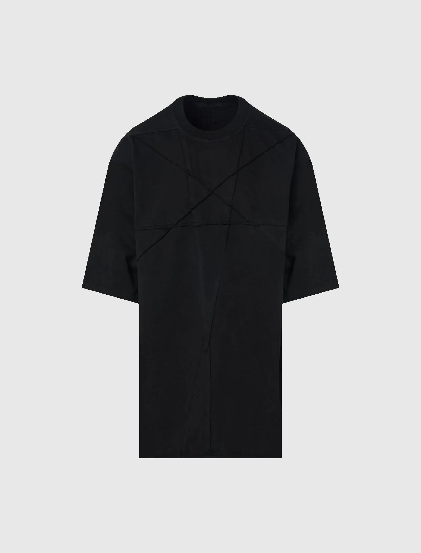 Jumbo Short Sleeve Tee Stretchable Calves Durable Stitching Pattern
