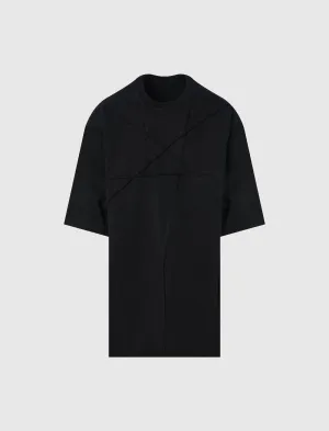 Jumbo Short Sleeve Tee Stretchable Calves Durable Stitching Pattern