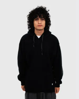 Pro Club Heavyweight Hoodie - Black Embellished Cuff Artistic History