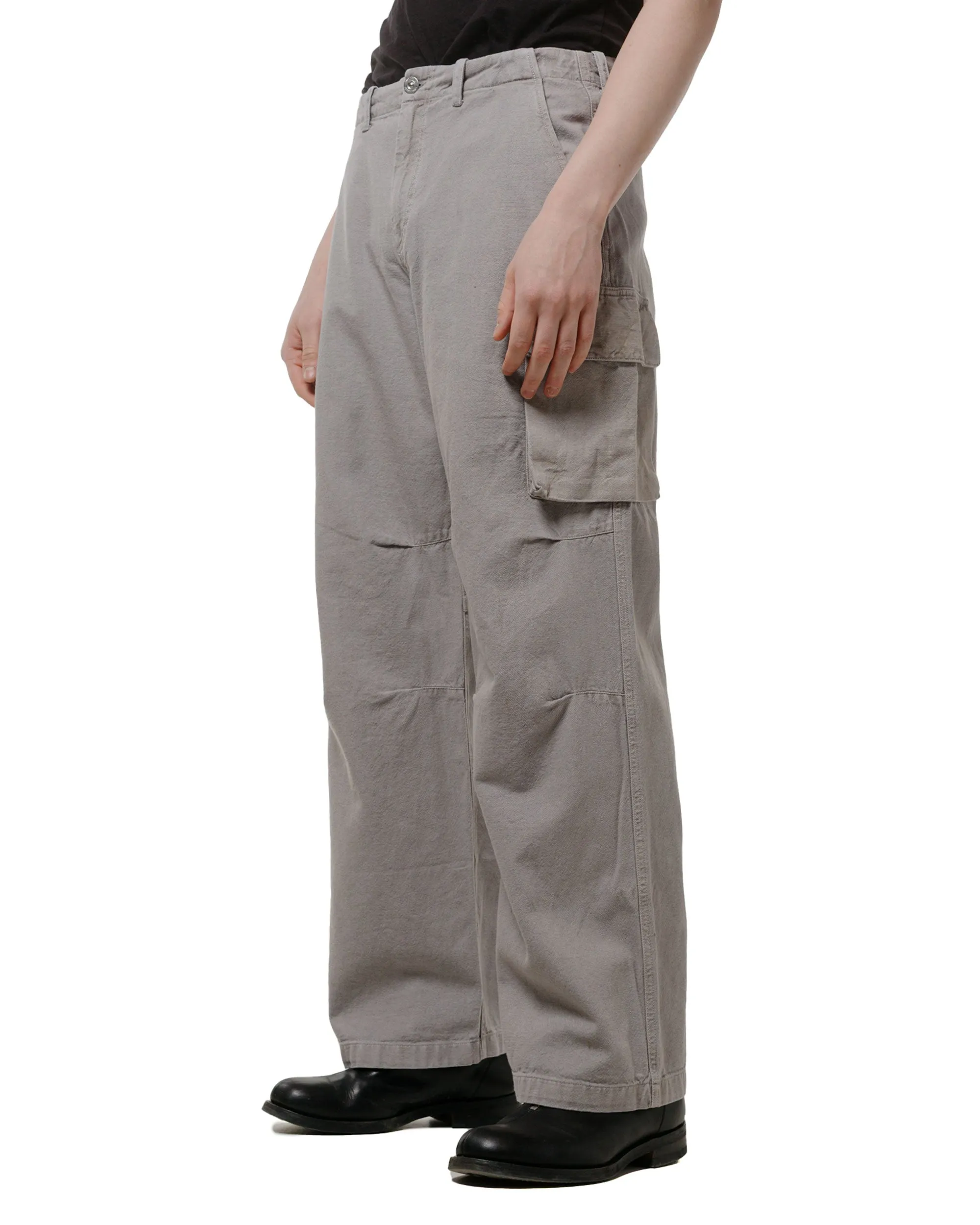 Our Legacy Mount Cargo Stone Gravel Draping Canvas Caspian Tiger Neck