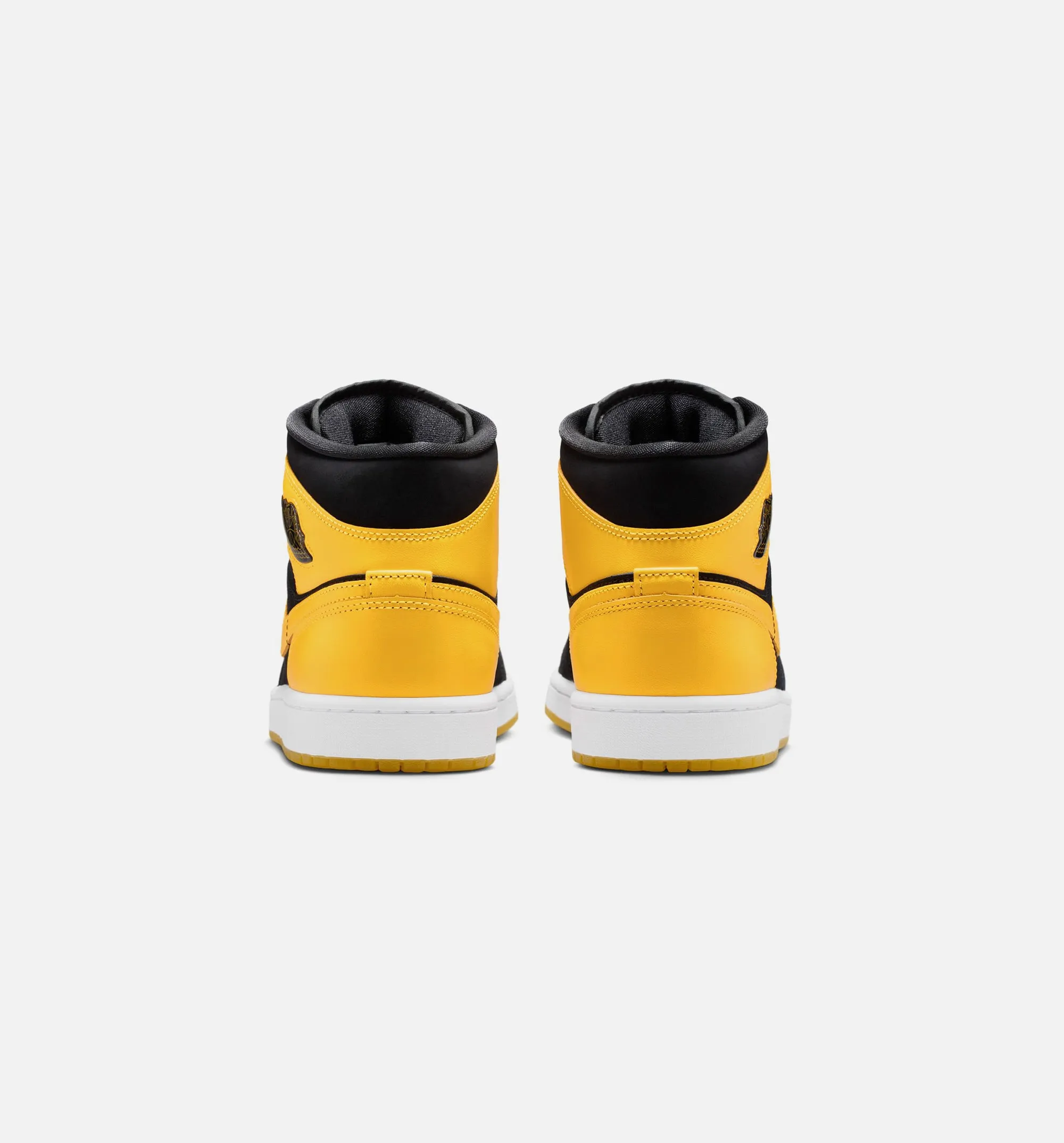 Comfortable Feelingness Rayon Air Jordan 1 Mid Se Mens Lifestyle Shoe -  Black/White/Varsity Maize