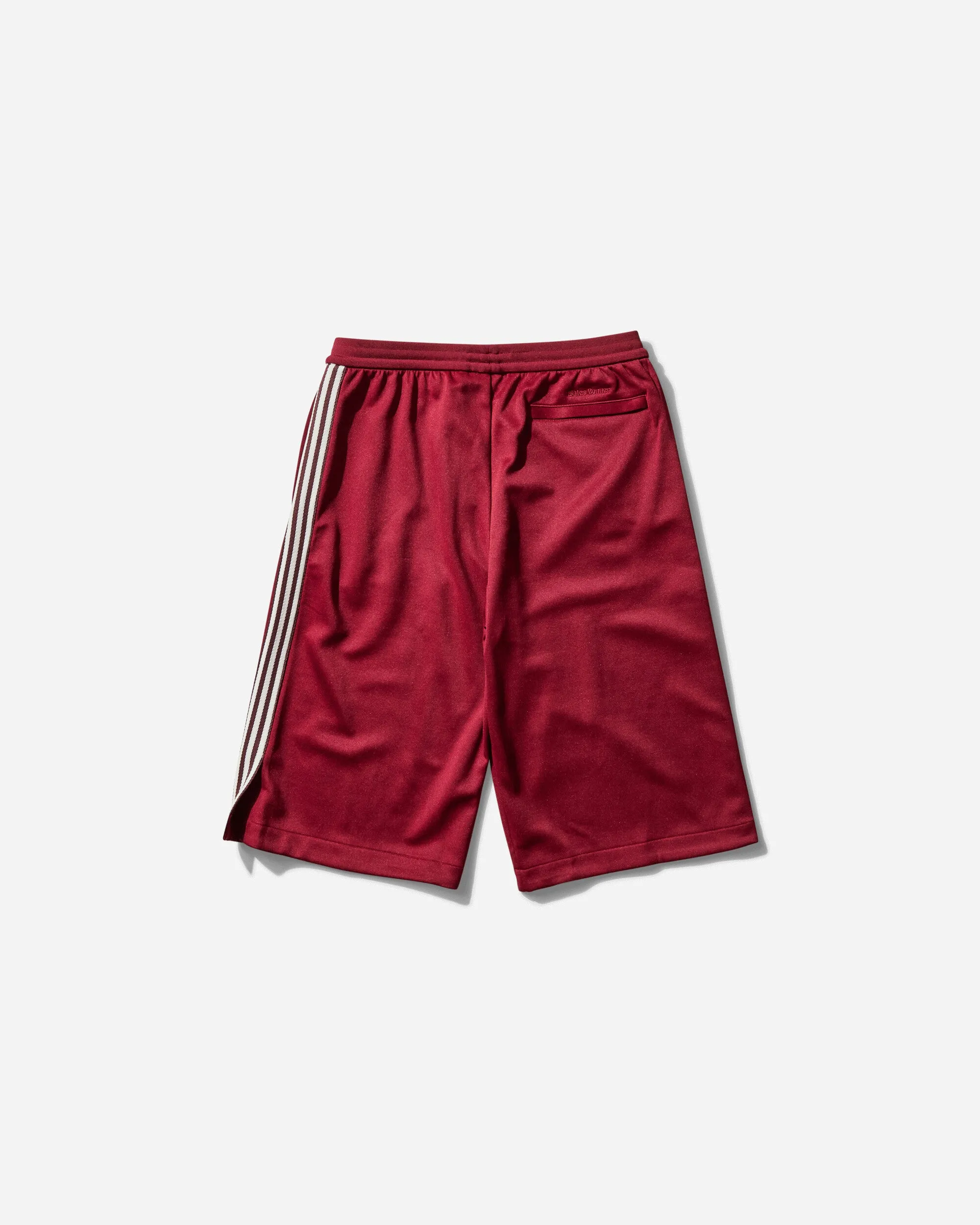 Men'S Wales Bonner Track Shorts Collegiate Burgundy Odor-Resistant Technology Honest