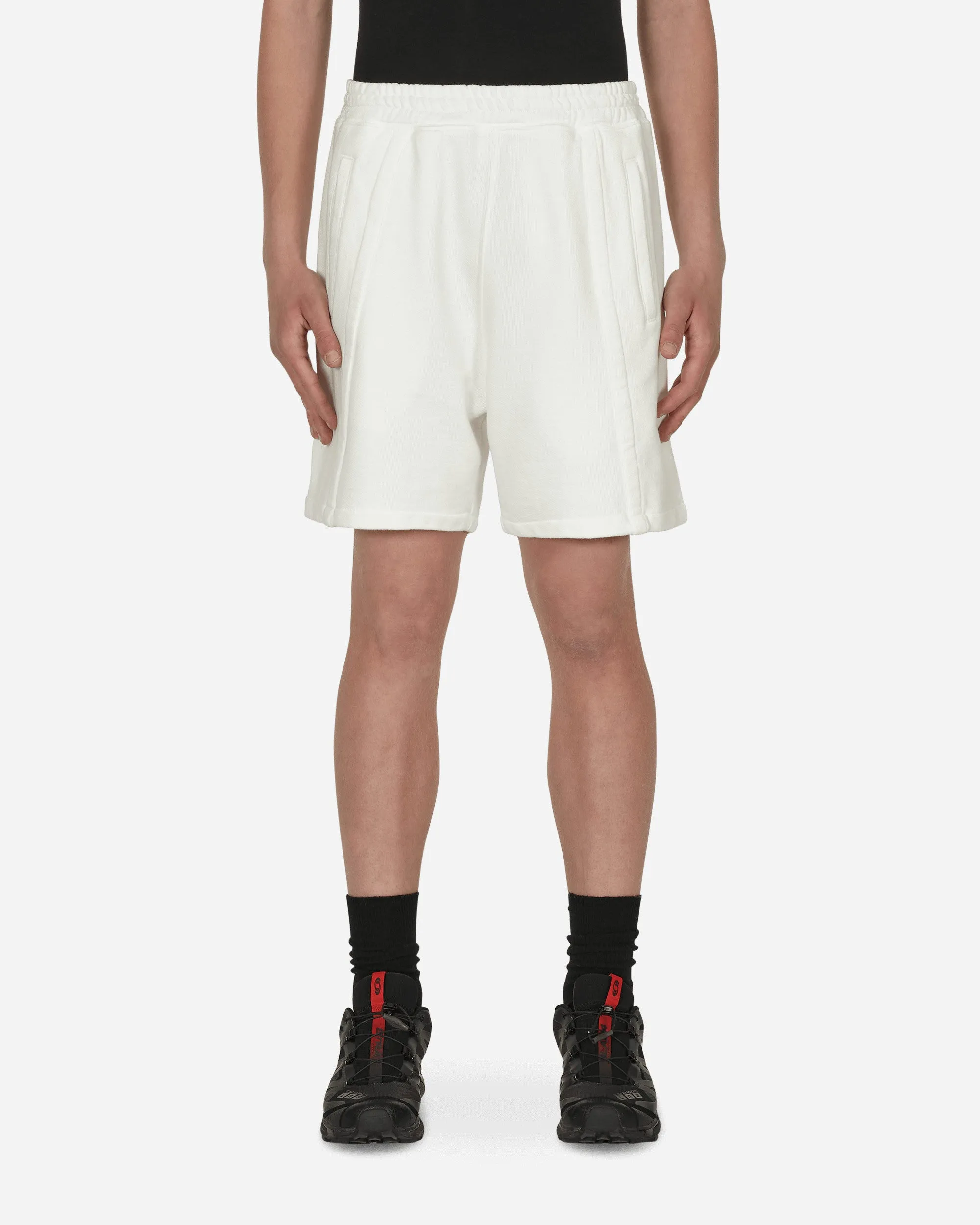 Panel Boxy Shorts White Award - Winning
