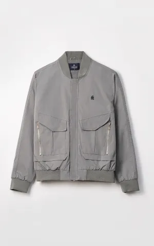Straps Adjustment Innovation Cushioned Inserts Design Ribed Full Sleeves Jacket Light Olive