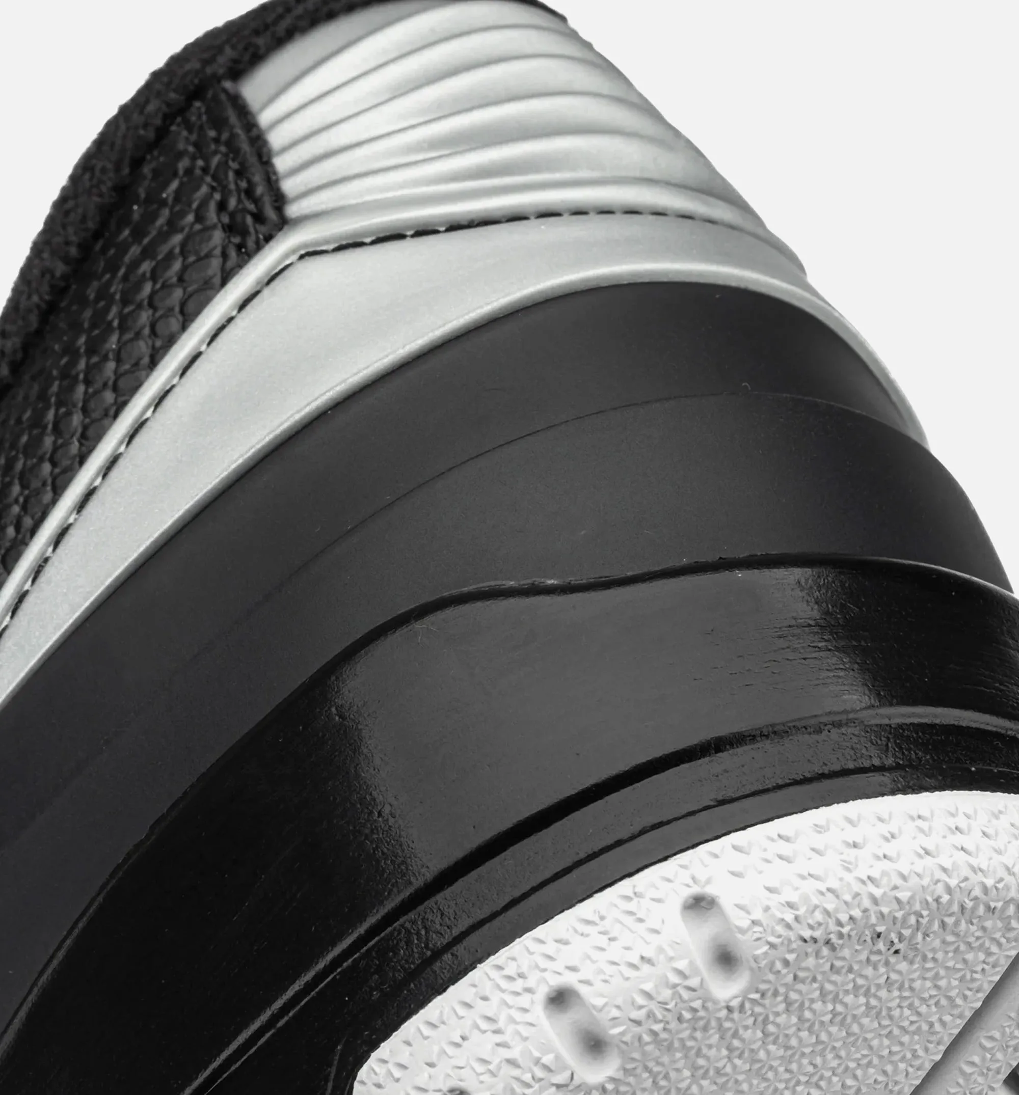 Comfort Settled Neoprene Material Air Jordan 2/3 Mens Lifestyle Shoe - Black/Metallic Silver