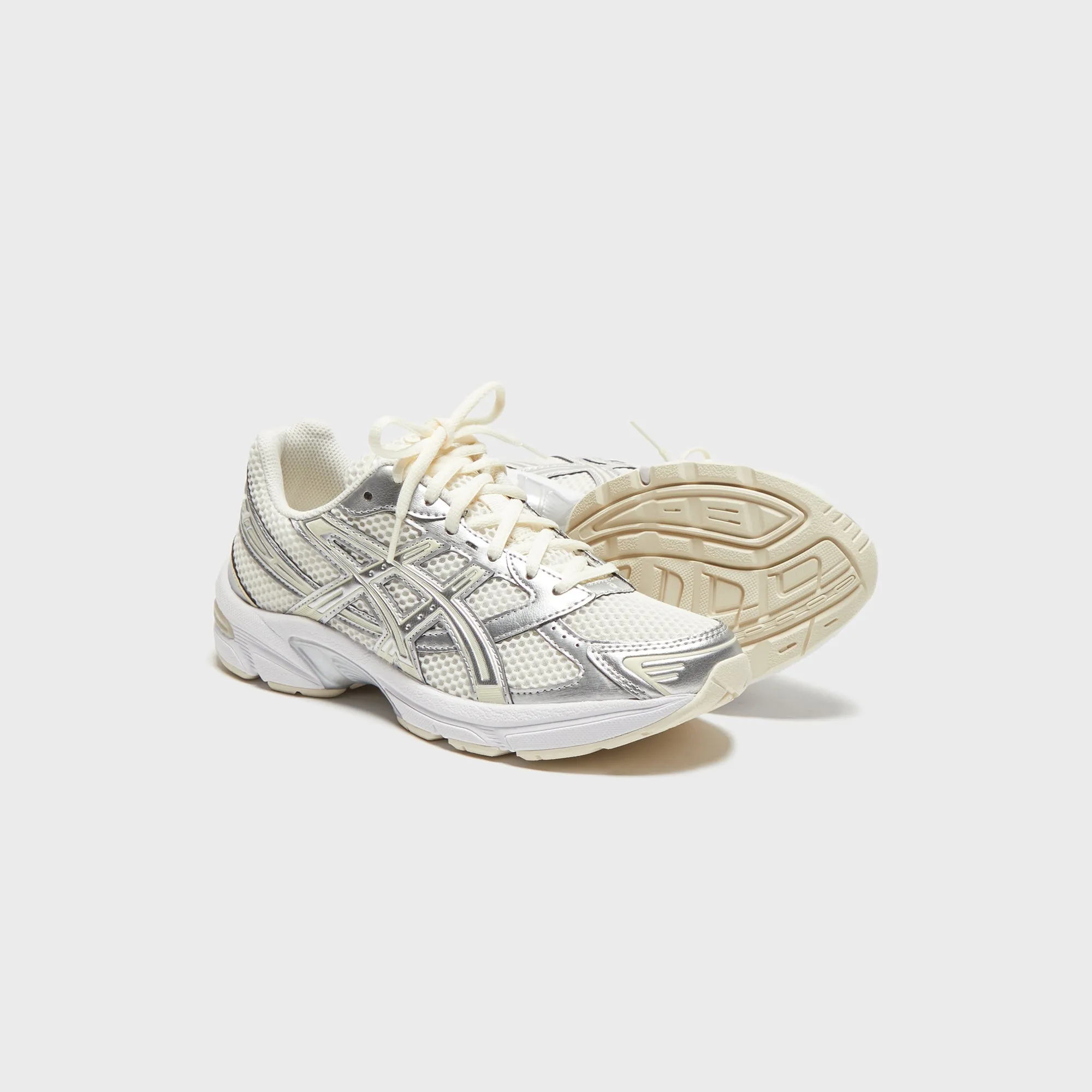Asics Wmns Gel-1130 - Cream / Pure Silver Heel Tab Abrasion Resistance Innovation