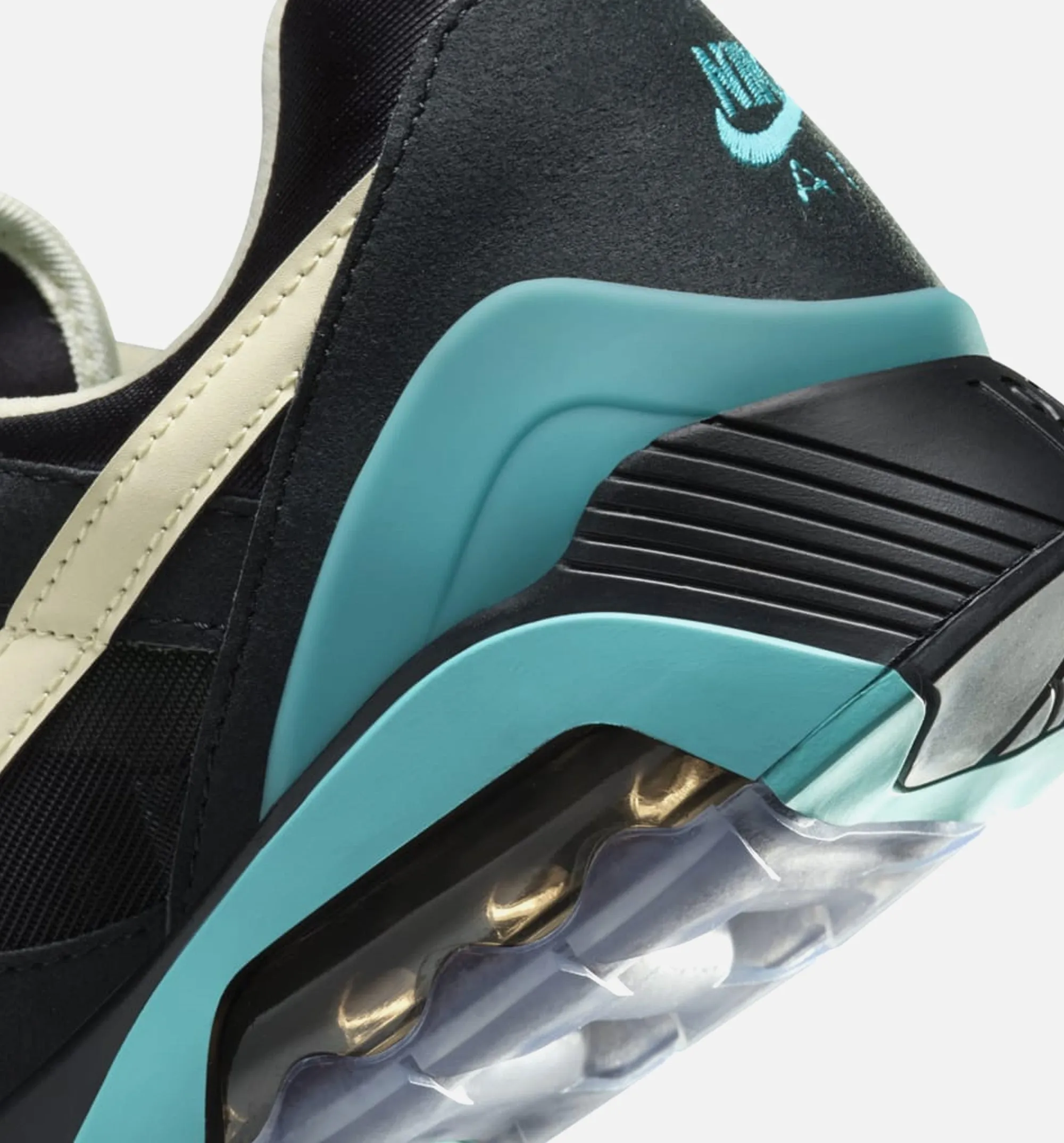Self-Curing Max Air Air Max 180 Black And Dusty Cactus Mens Lifestyle Shoe - Black/Dusty Cactus/Alabaster