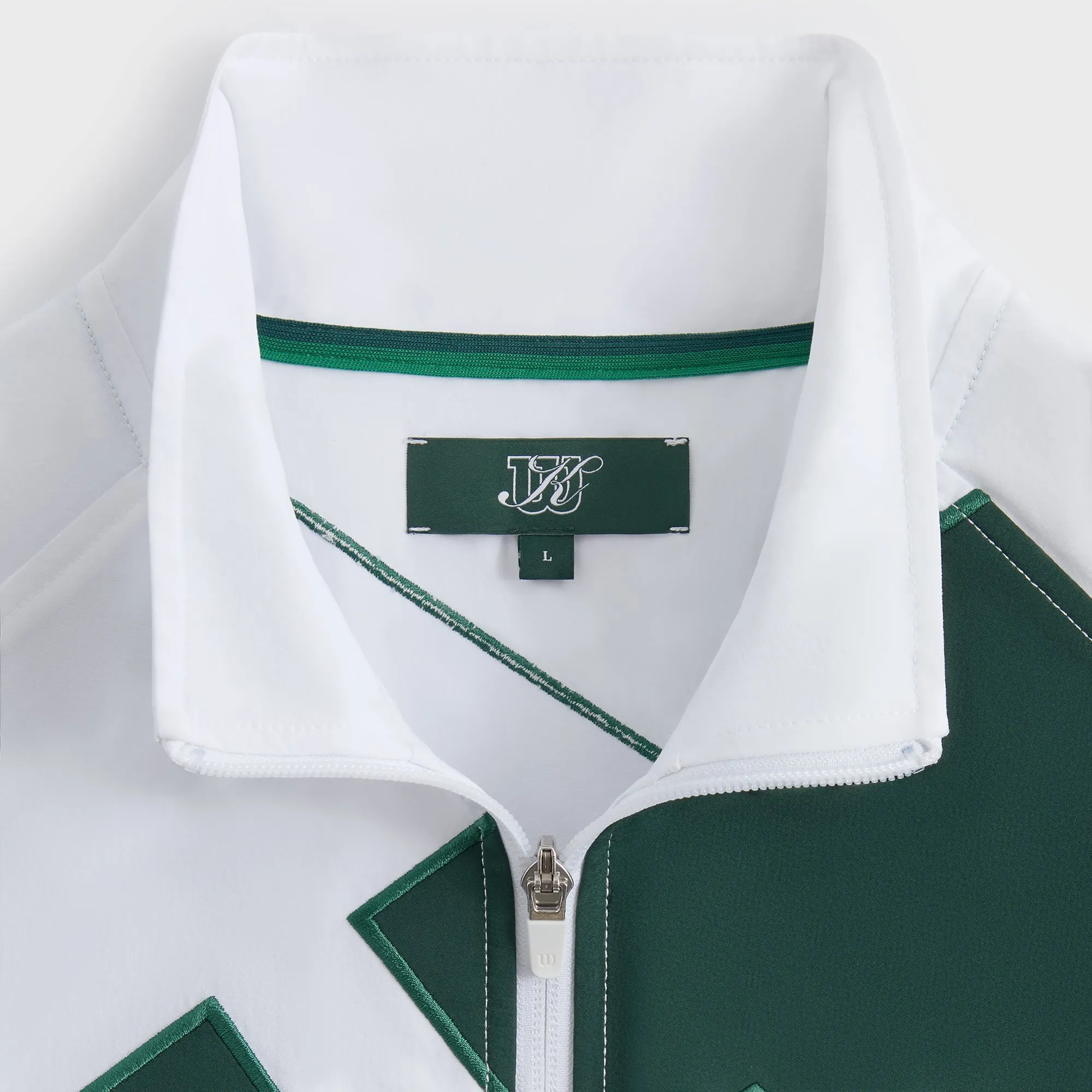 Kith For Wilson Track Jacket - White Shrink History