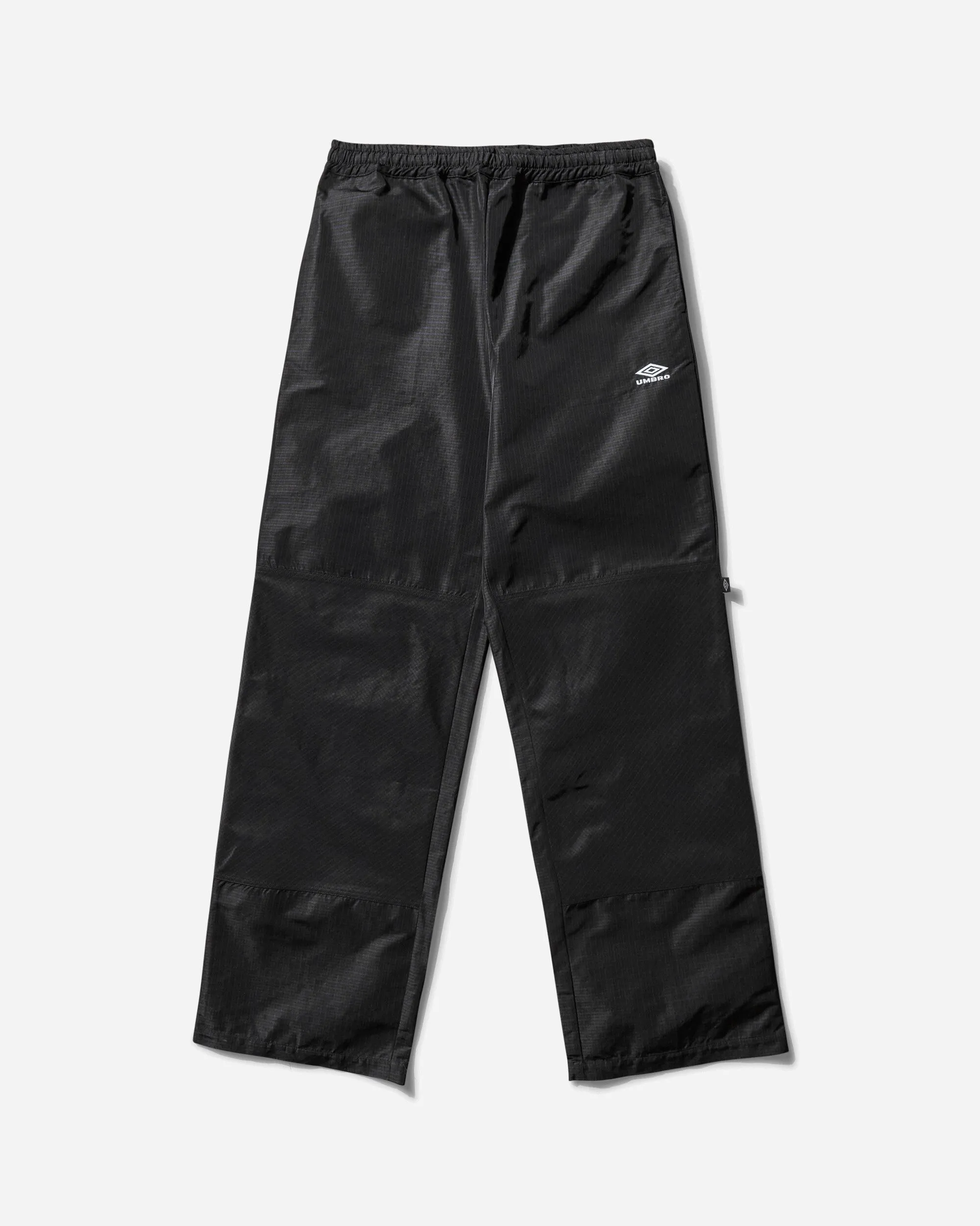 Men'S Check Track Pants Navy / Dark Brown Multi-Layered