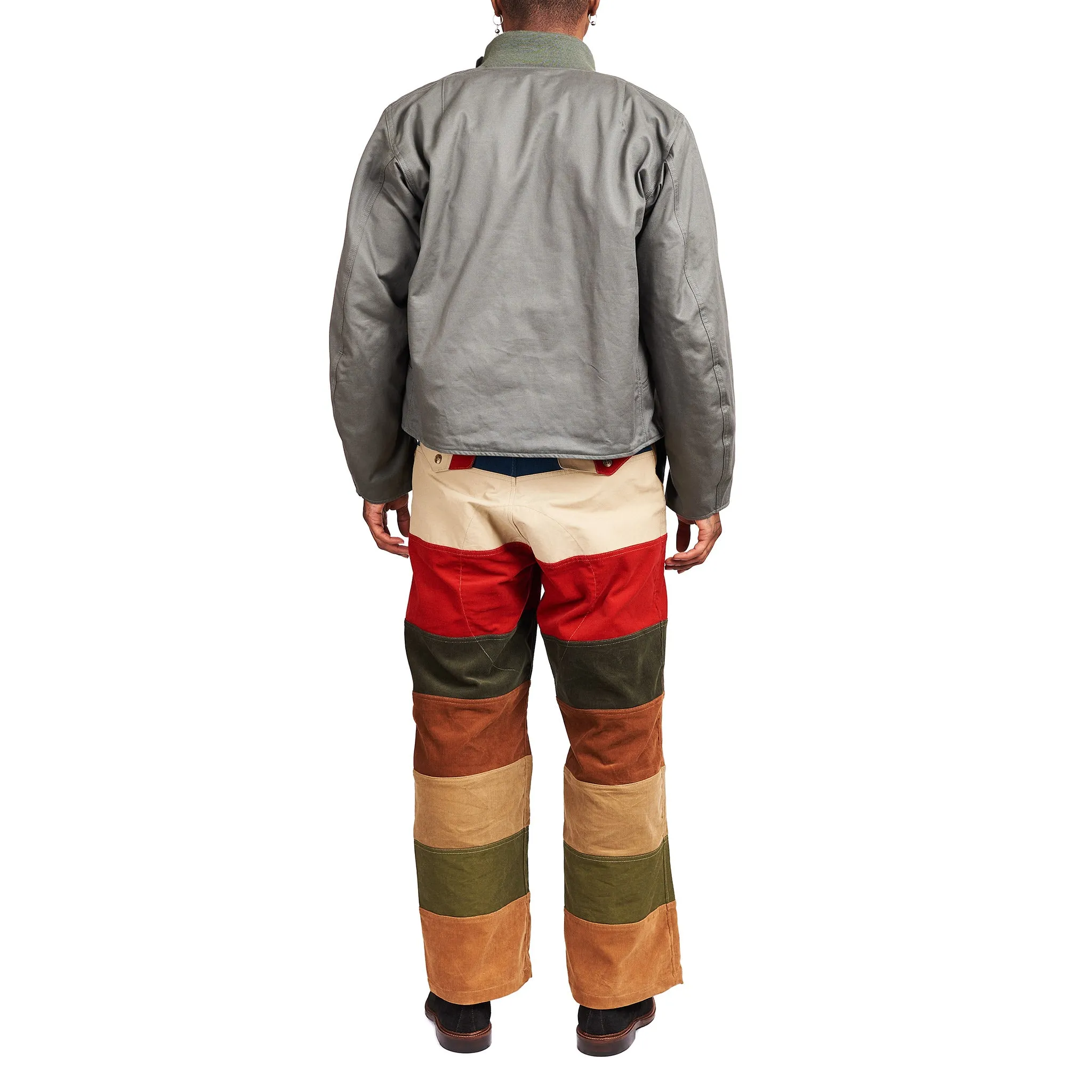 The Real Mccoy'S Mp21011 Multicolour Corduroy Hunting Trousers Tricolour Affordable Waist