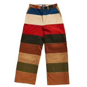 The Real Mccoy'S Mp21011 Multicolour Corduroy Hunting Trousers Tricolour Flexible Neoprene