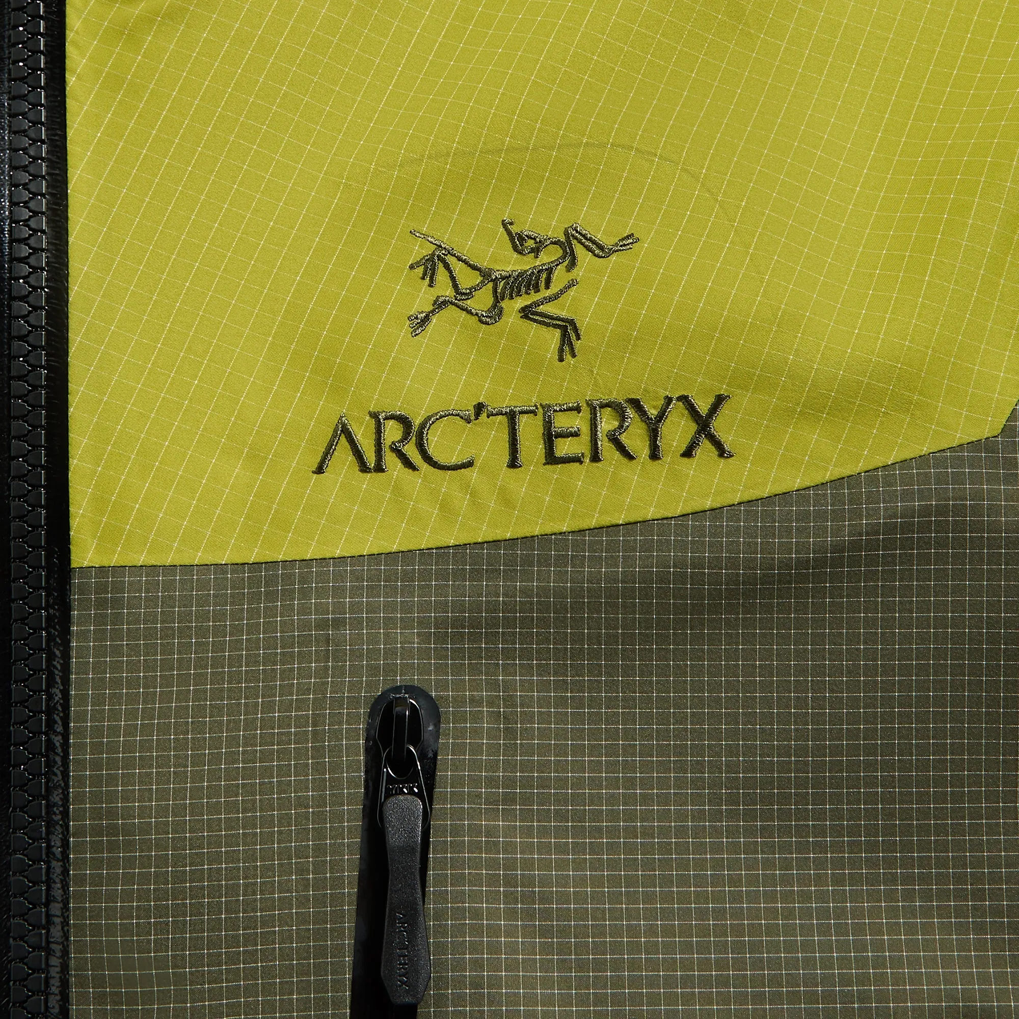 Arc'Teryx Alpha Jacket - Olive Moss / Tatsu Elastic Lining