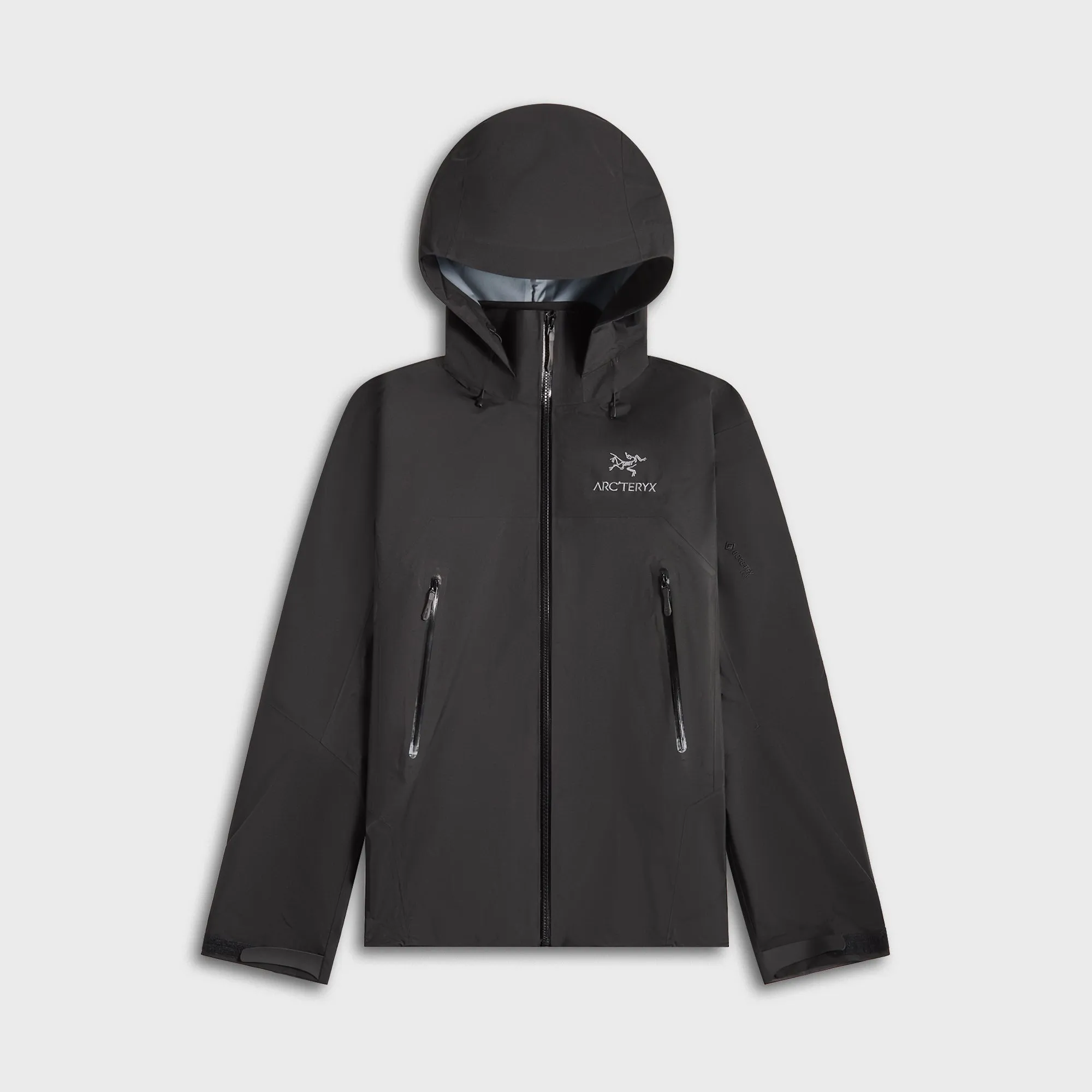 Stretchable Edges Design Chic Look Arc'Teryx Beta Ar Jacket - Black