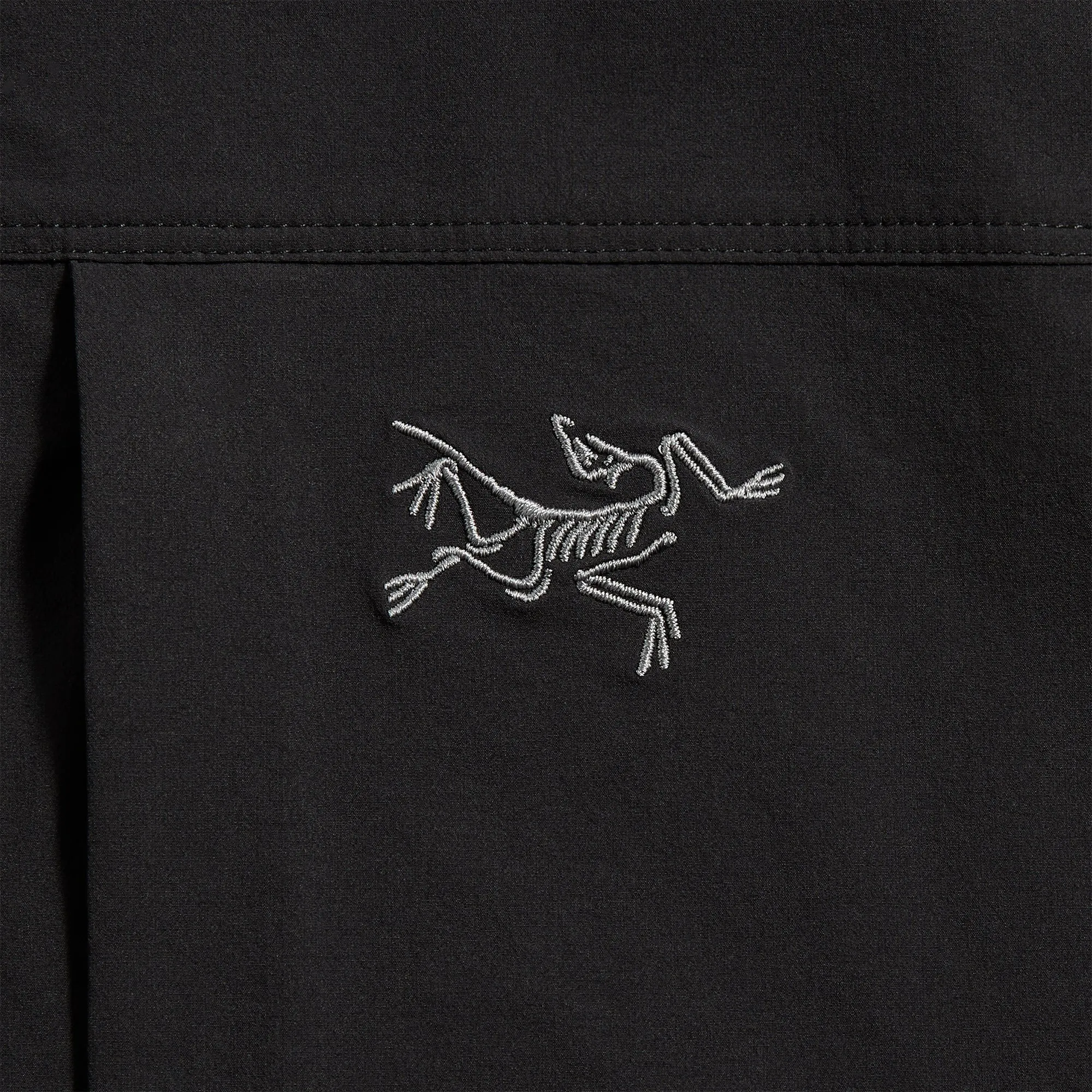 Fade-Resistant Ability Broadcloth Arc'Teryx Gamma Lightweight Jacket - Black