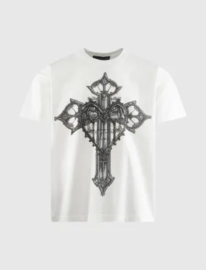 Cross Heart Tee Non - Staining