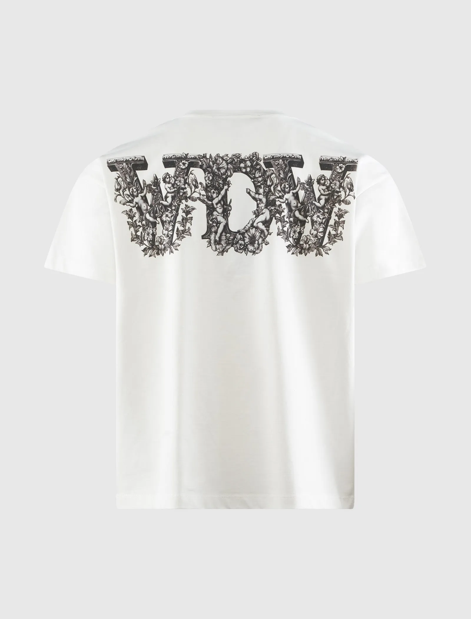 Cross Heart Tee Elastic Hem With Drawstring Elastic - Band