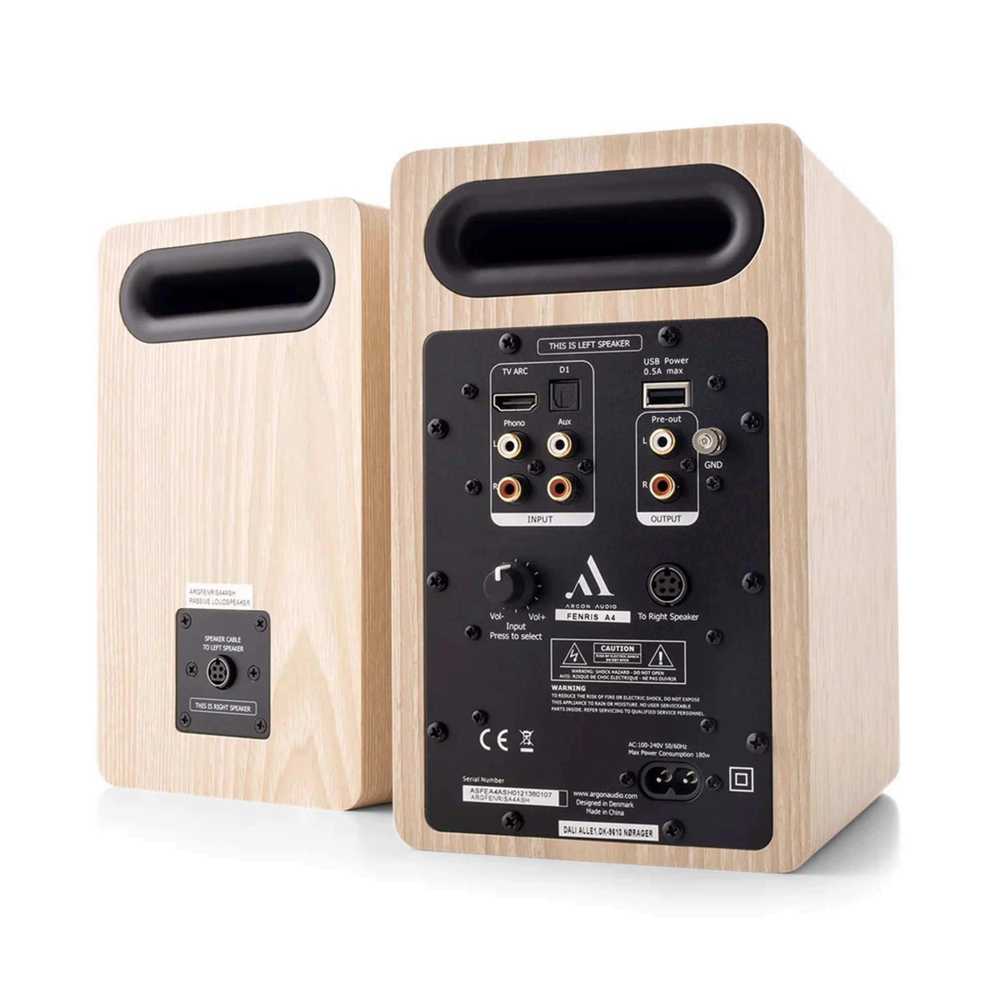Argon FENRIS A4 Active Bookshelf Speakers