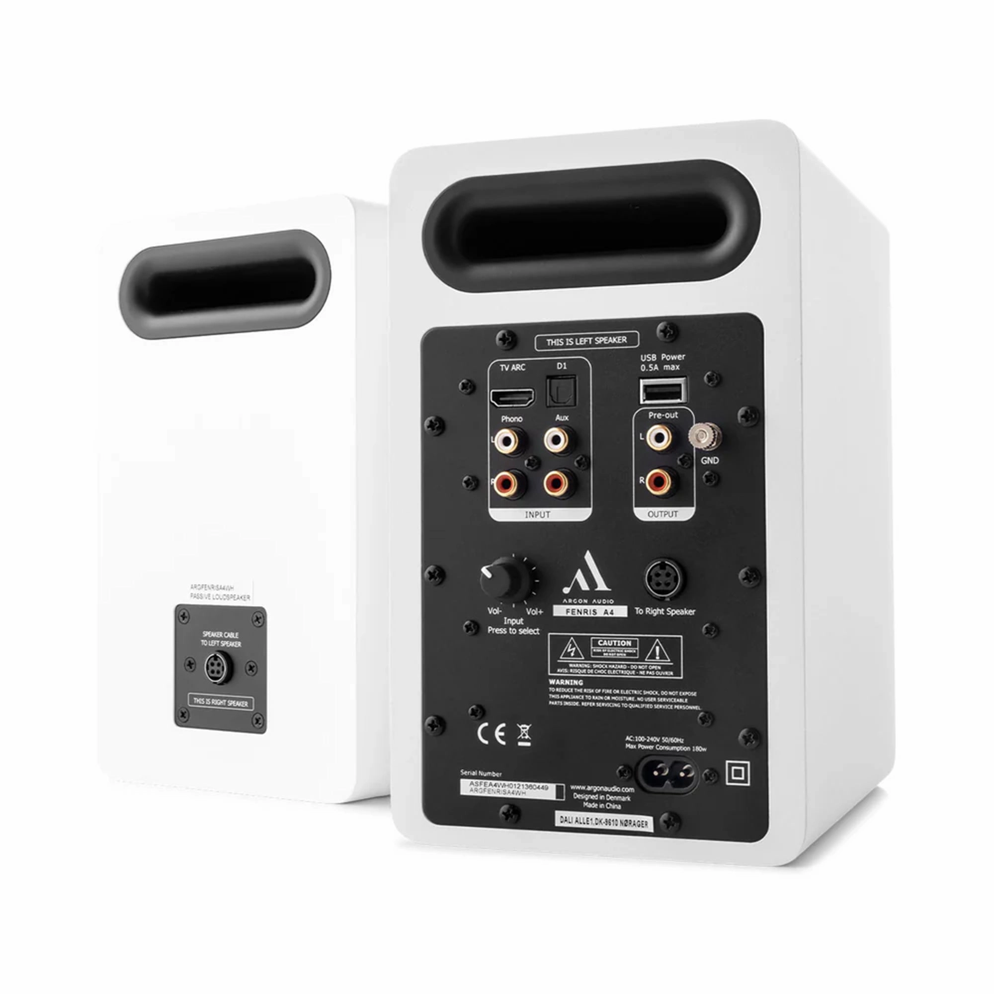 Argon FENRIS A4 Active Bookshelf Speakers