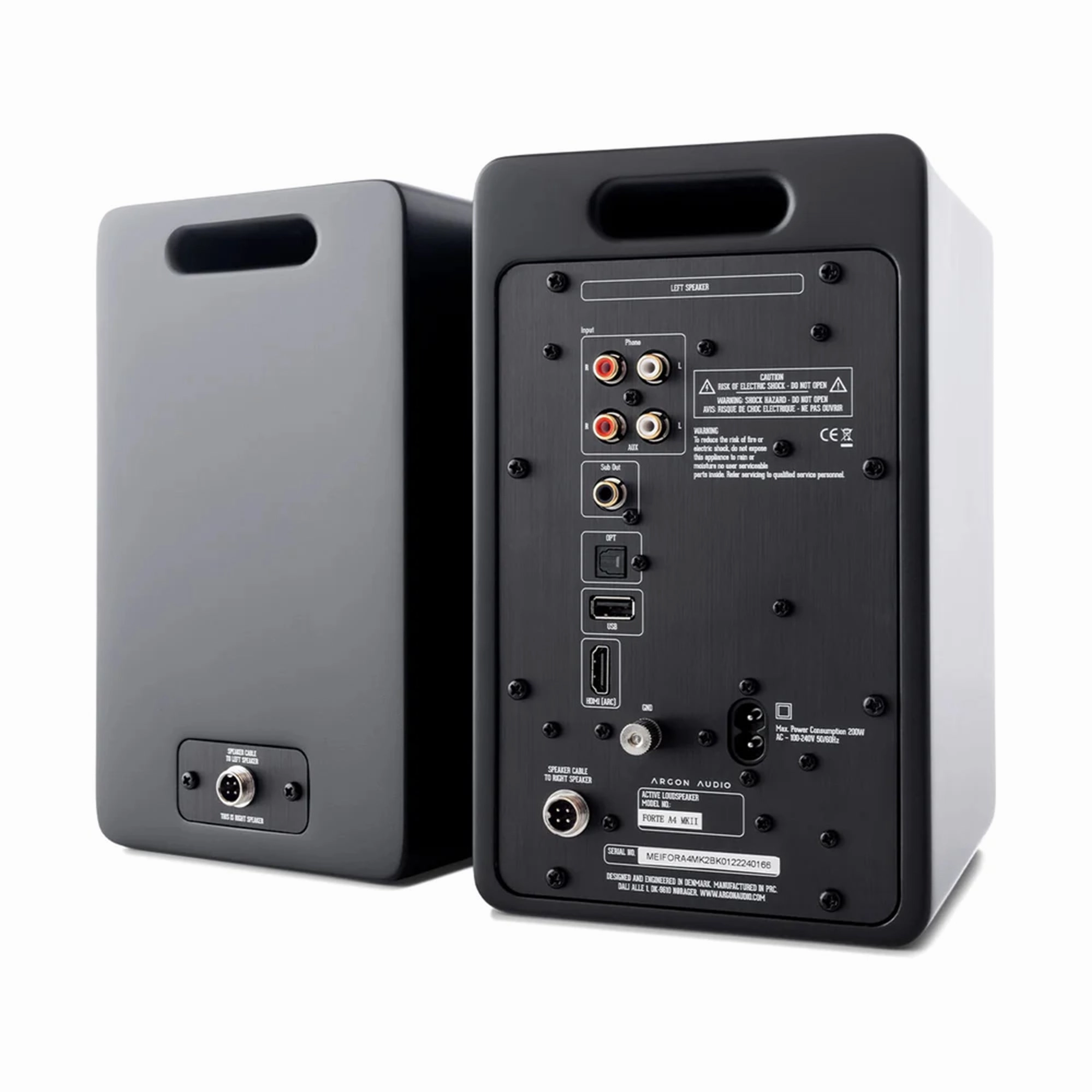 Argon FORTE A4 MK2 Active Bookshelf Speakers