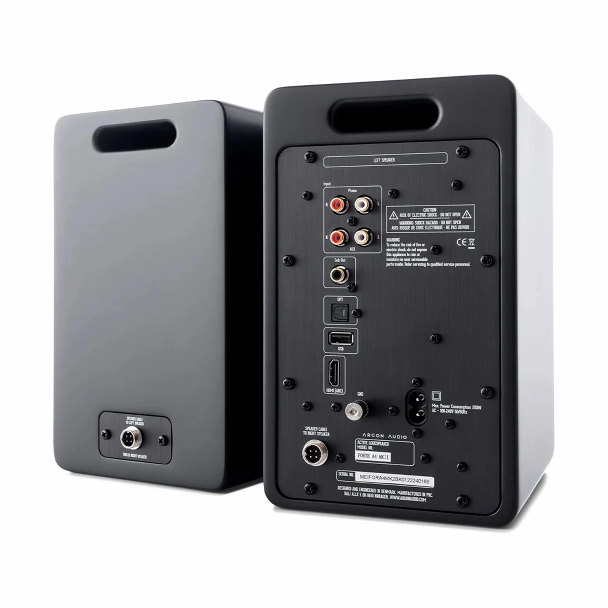 Argon FORTE A4 MK2 Active Bookshelf Speakers