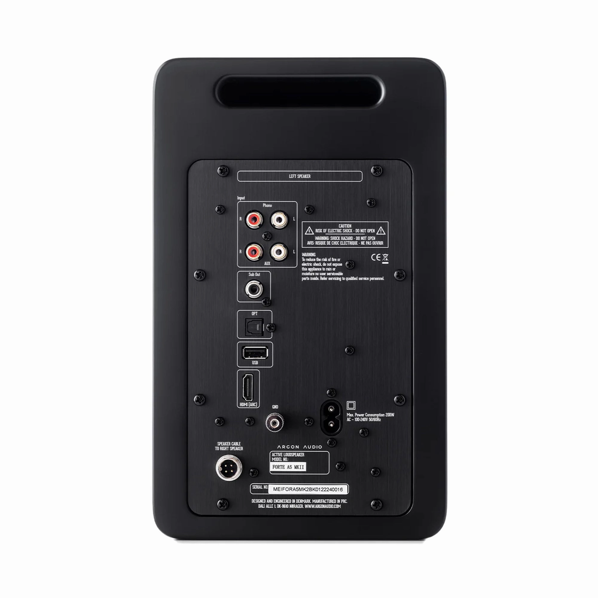 Argon FORTE A5 MK2 Active Bookshelf Speakers