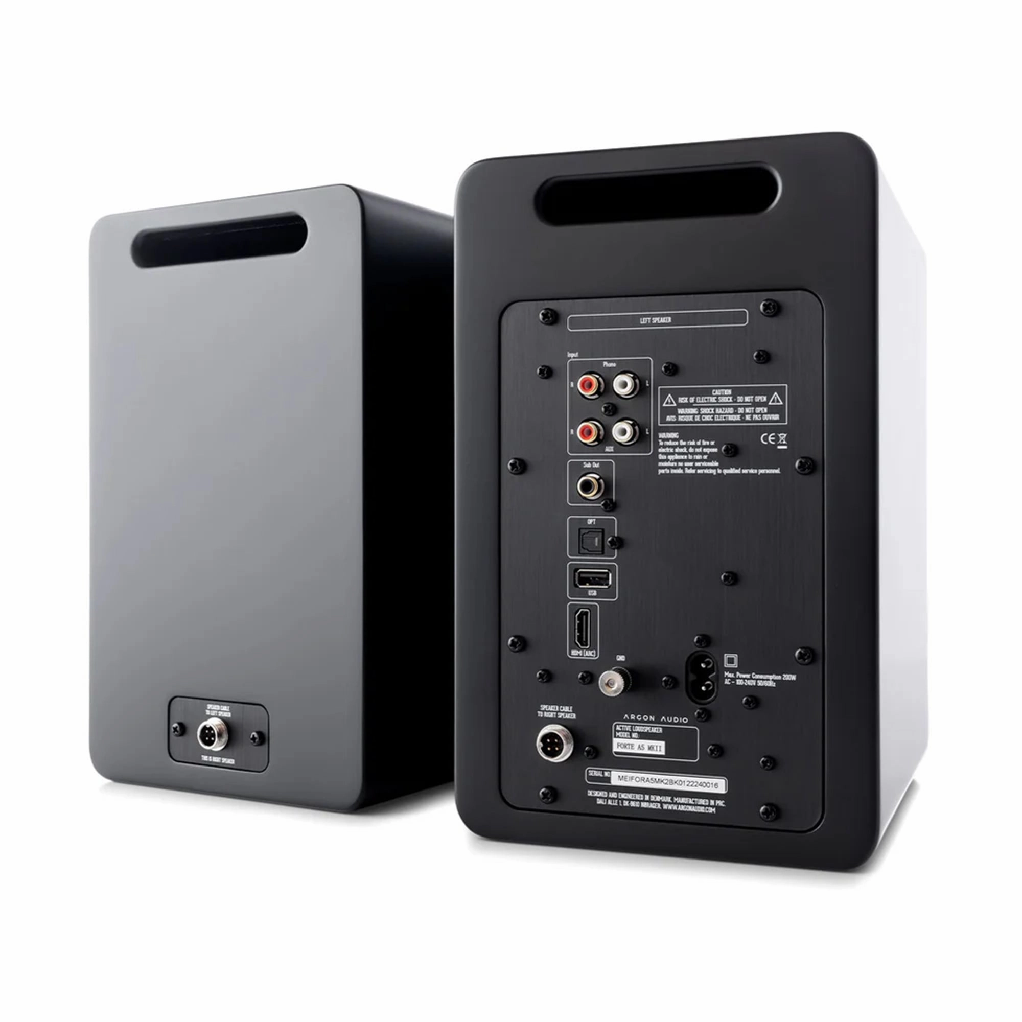 Argon FORTE A5 MK2 Active Bookshelf Speakers