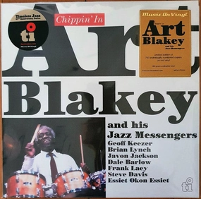 Art Blakey And His Jazz Messengers  Chippin' In  (Arrives in 4 Days)