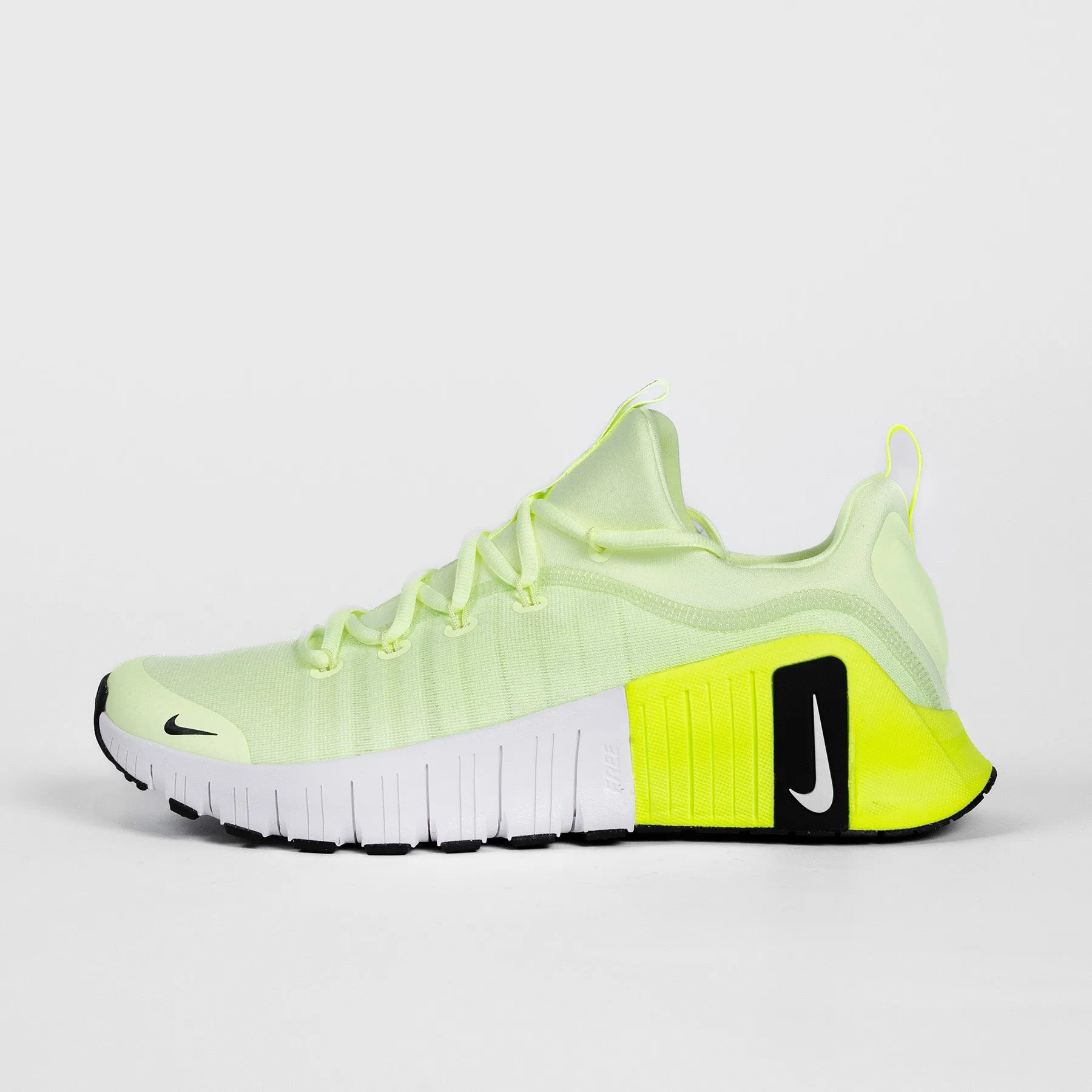 Nike - Free Metcon 6 Men'S Training Shoe - Barely Volt/Black-Volt-White Comfort Footwear