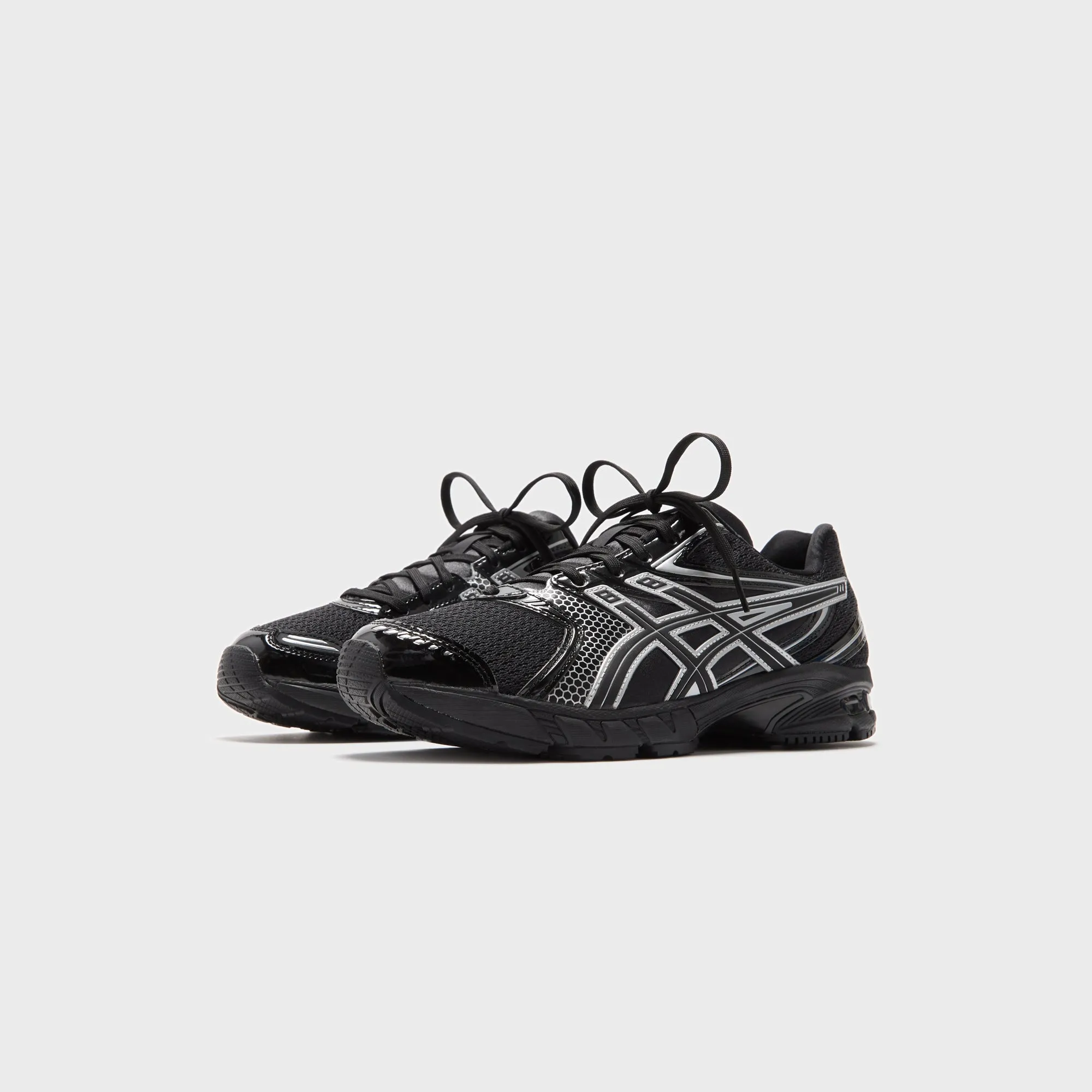 Sandal Embellishments Lightweight Composition Asics Gel-Ds Trainer 14 - Black / Pure Silver