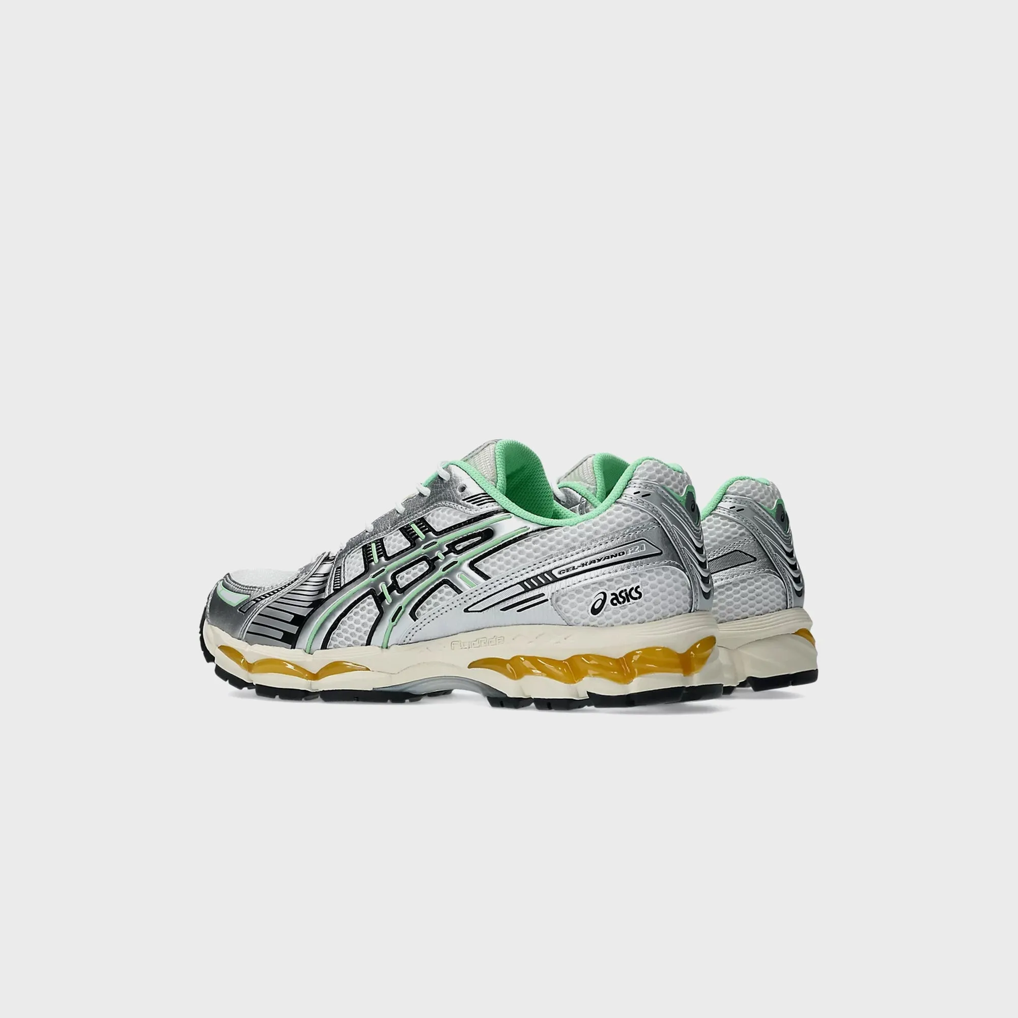 Comfortable Cafe Wading Shoes Easy Slip On Asics Gel-Kayano 12.1 -  White / Menthol