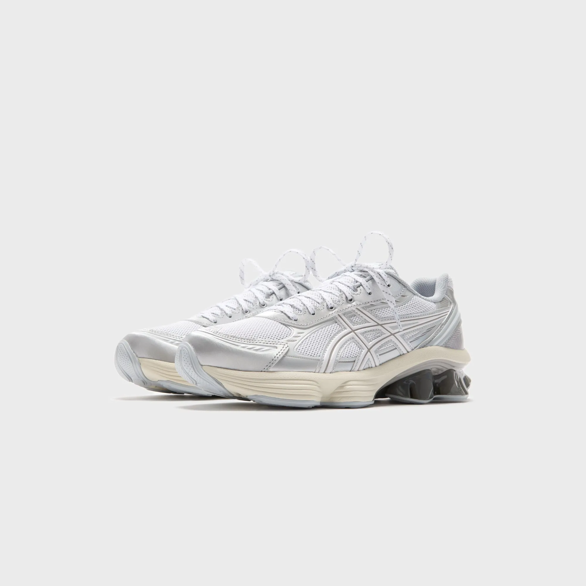 Asics Gel-Kinetic Fluent - White / White Lightweight Ventilation Soft Stride